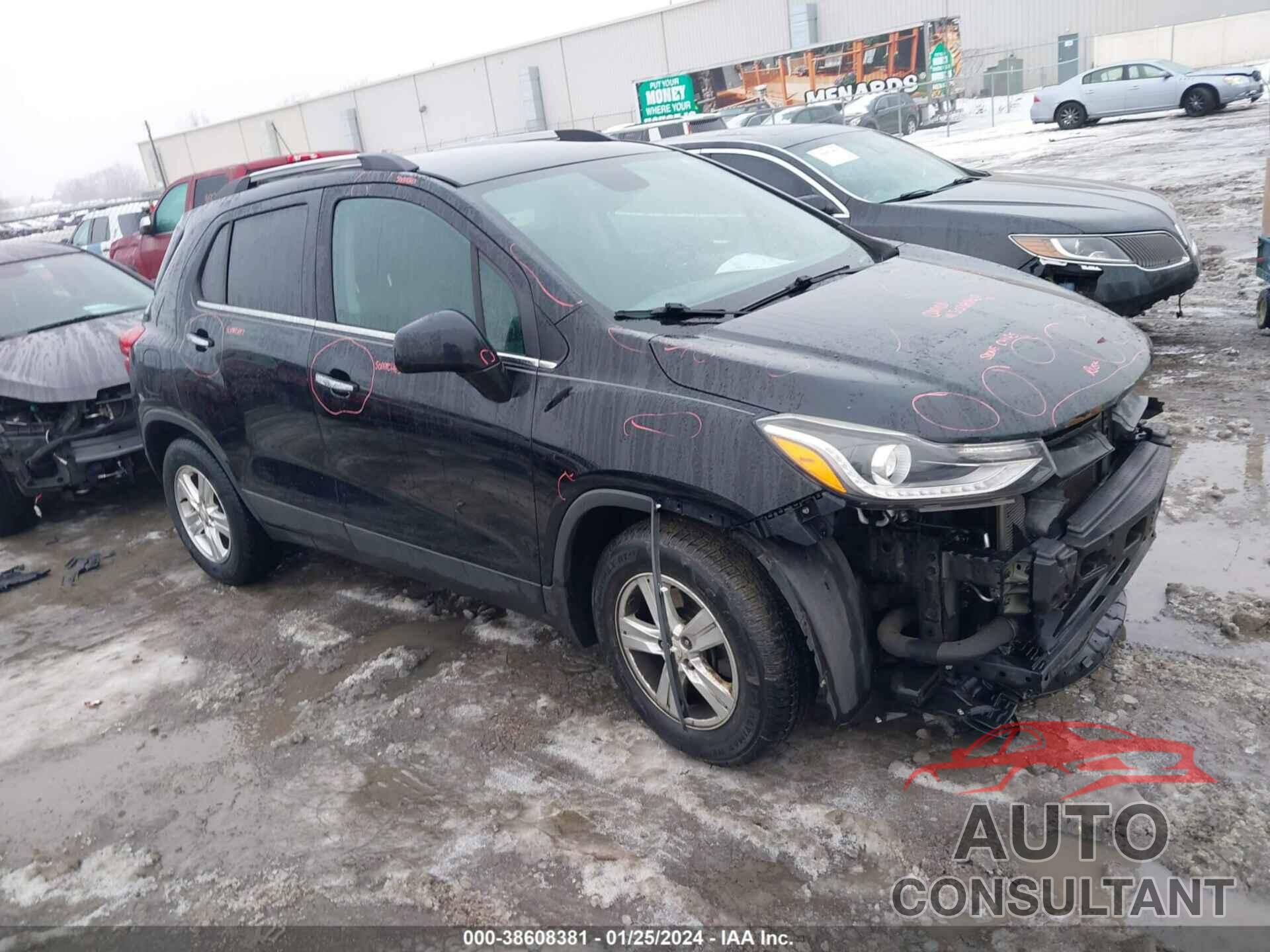 CHEVROLET TRAX 2017 - 3GNCJLSB3HL183927