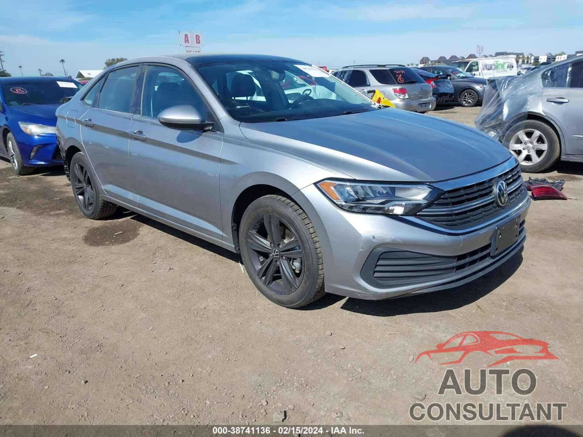VOLKSWAGEN JETTA 2022 - 3VW7M7BUXNM033746