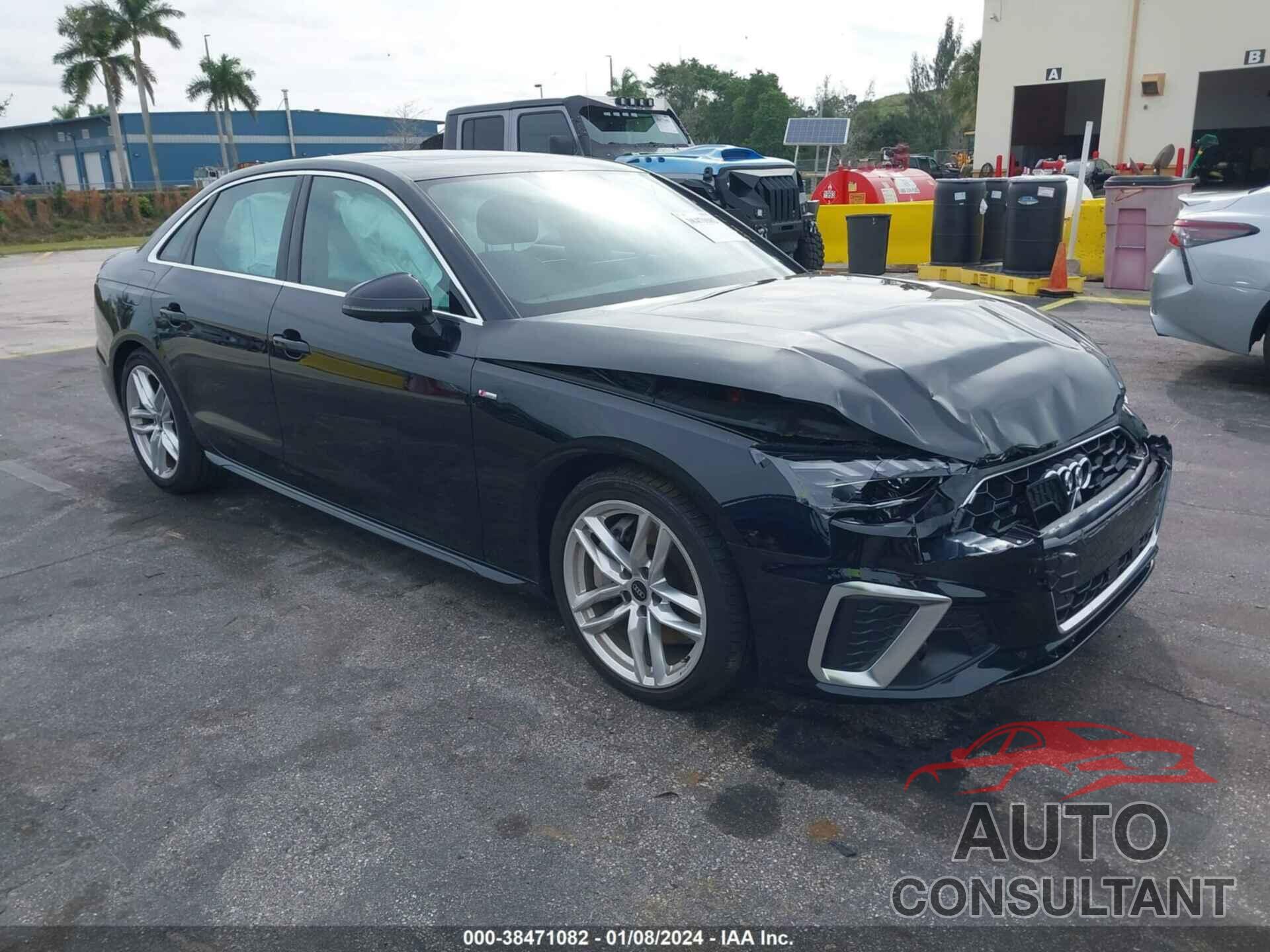 AUDI A4 2023 - WAUEAAF4XPN009396