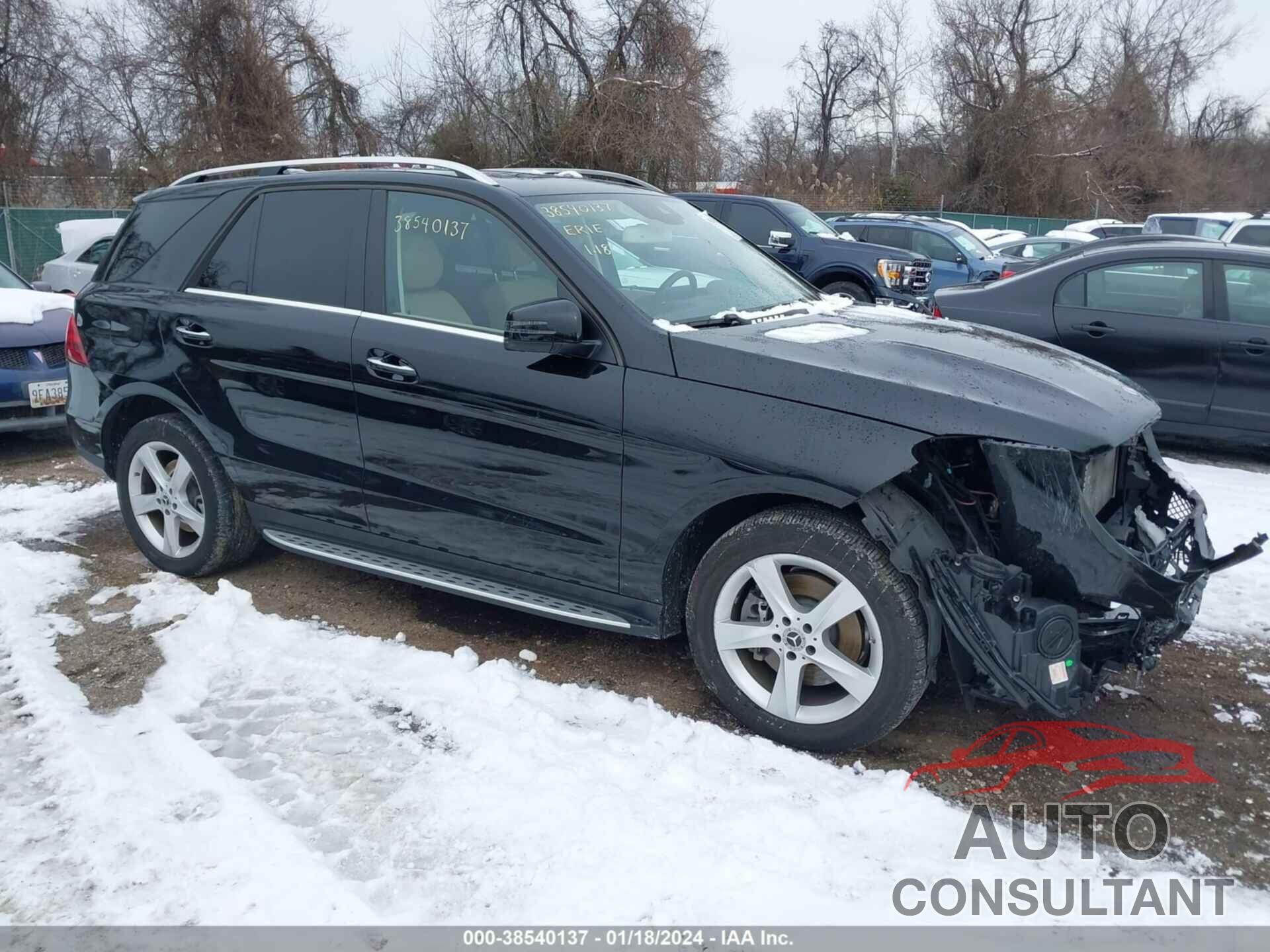 MERCEDES-BENZ GLE 400 2019 - 4JGDA5GB7KB216322