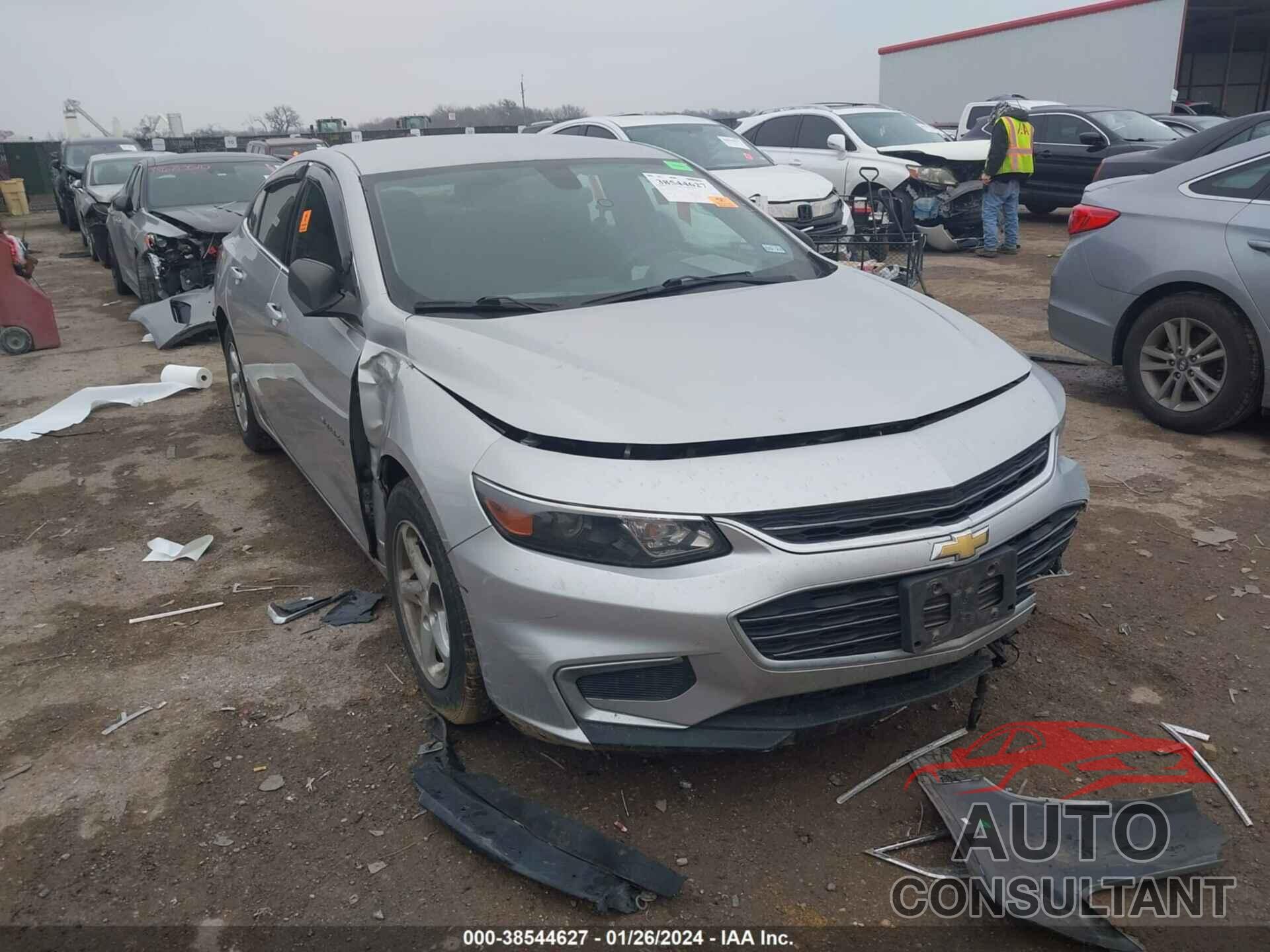 CHEVROLET MALIBU 2017 - 1G1ZB5ST1HF180757