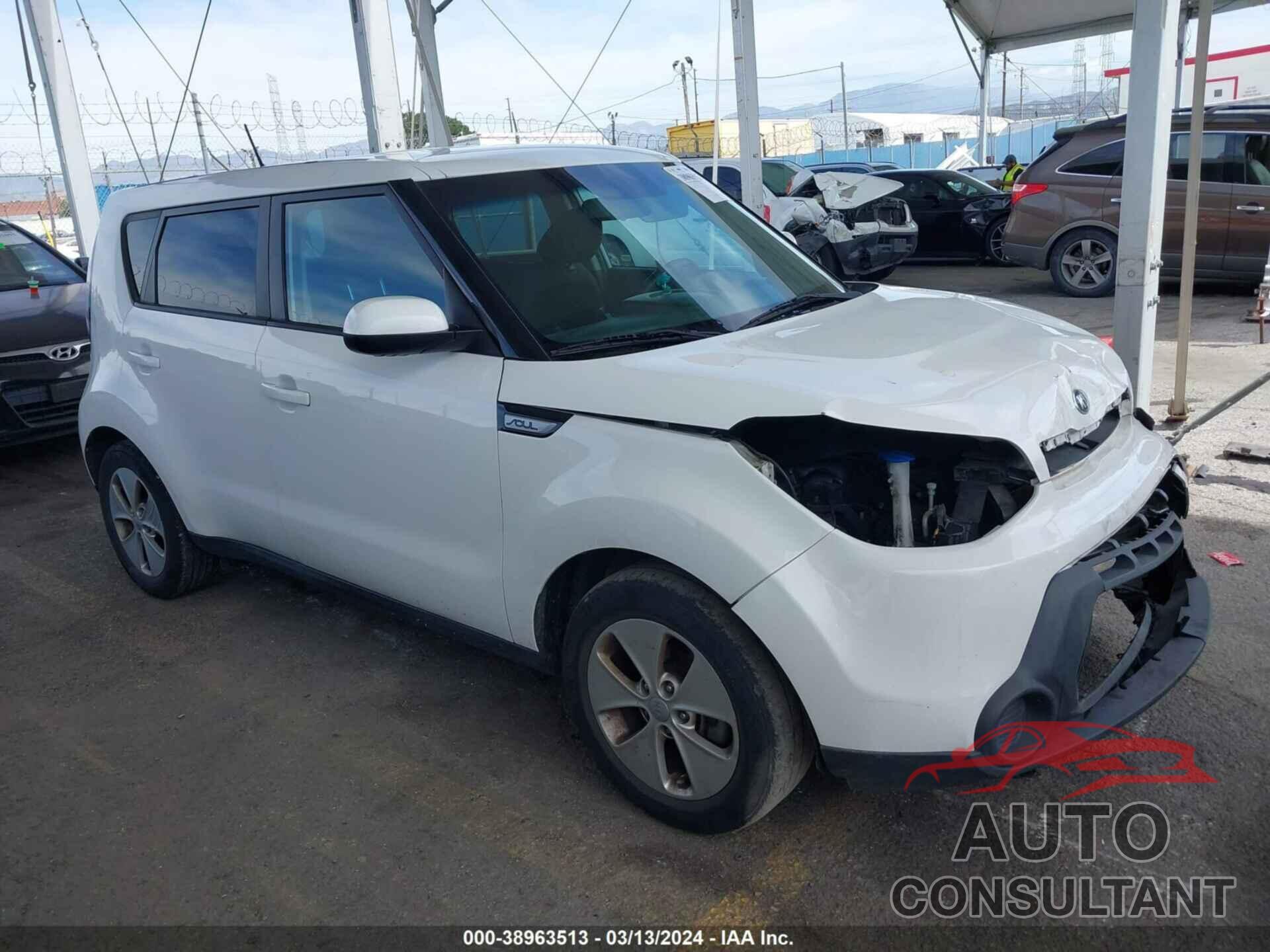 KIA SOUL 2016 - KNDJN2A21G7258319