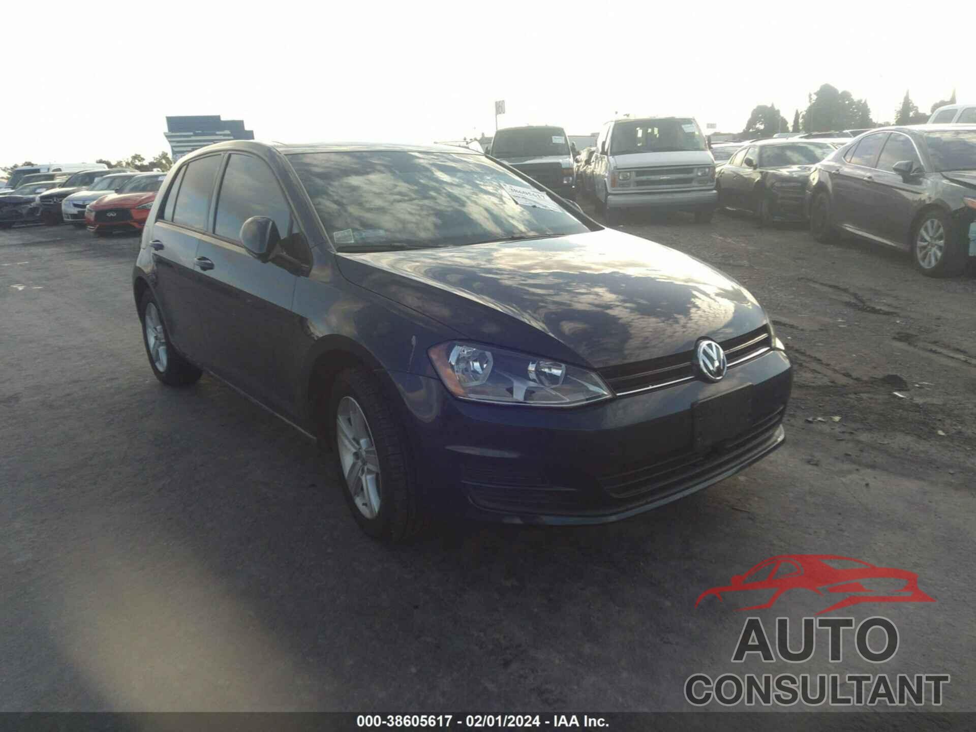 VOLKSWAGEN GOLF 2017 - 3VW217AU4HM005434