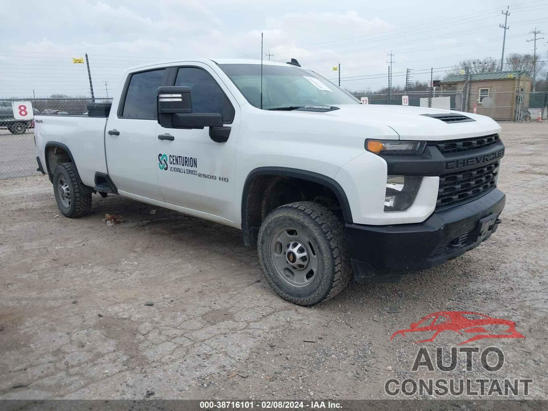 CHEVROLET SILVERADO 2500HD 2021 - 1GC1YLEY6MF173666