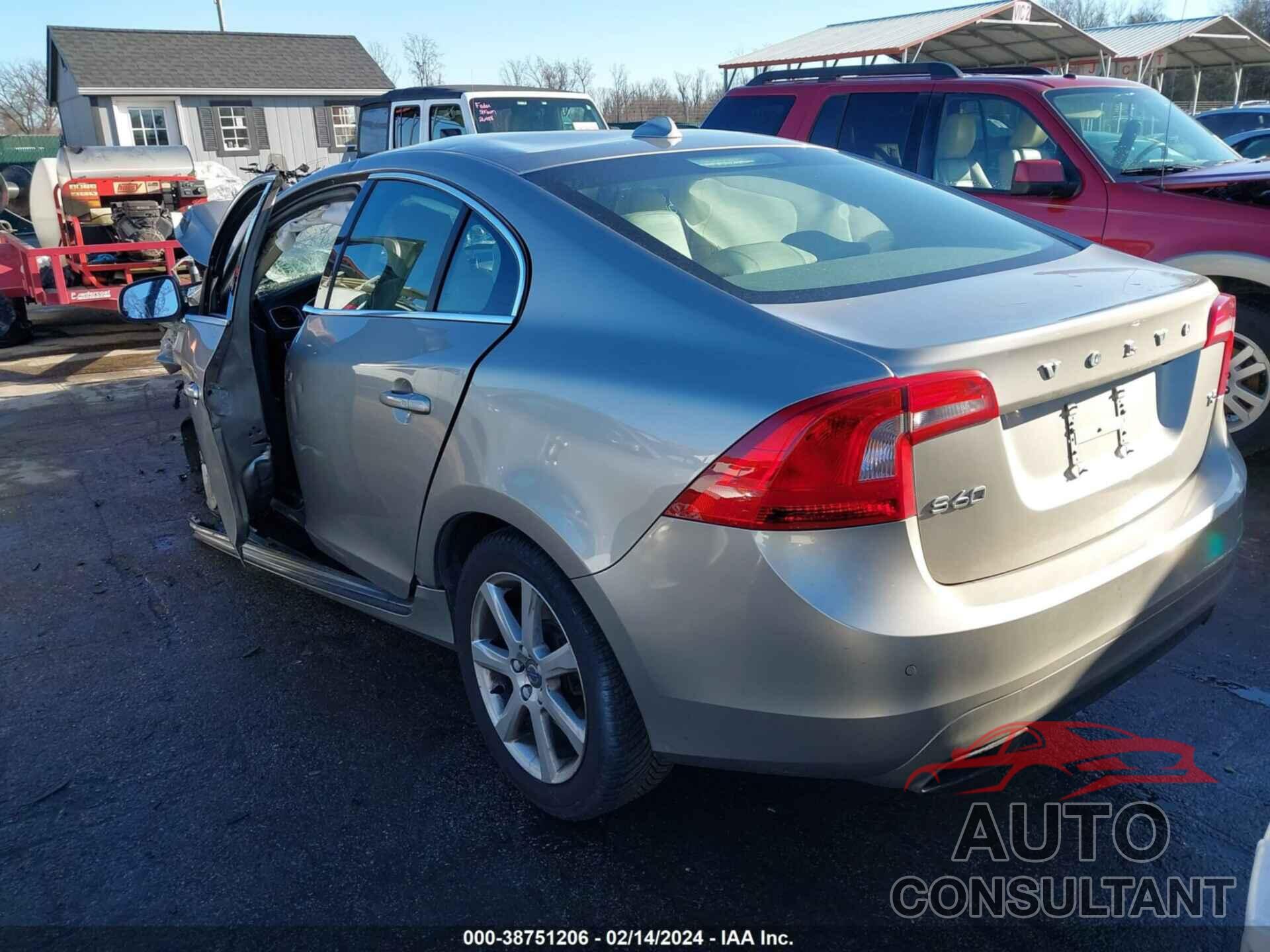 VOLVO S60 2016 - YV126MFK1G2403145