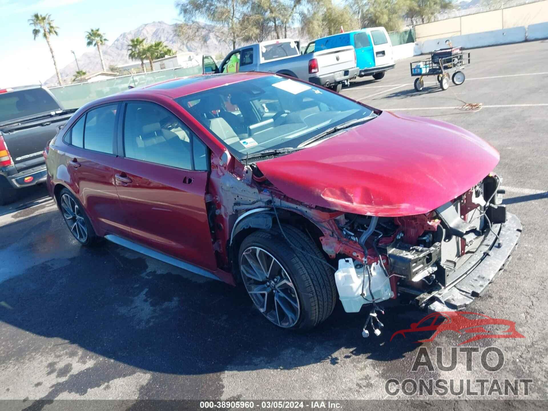 TOYOTA COROLLA 2022 - JTDP4MCE4NJ083144