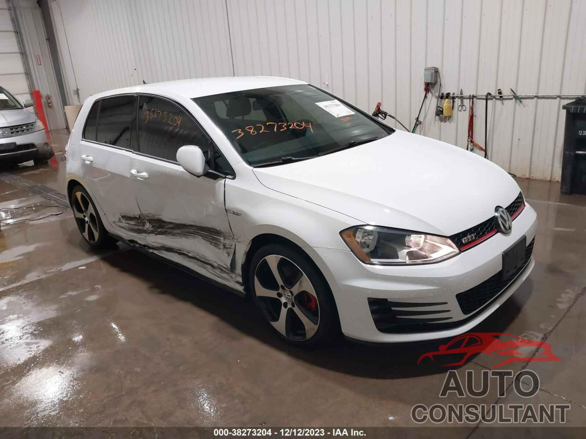 VOLKSWAGEN GOLF GTI 2016 - 3VW4T7AU8GM030774