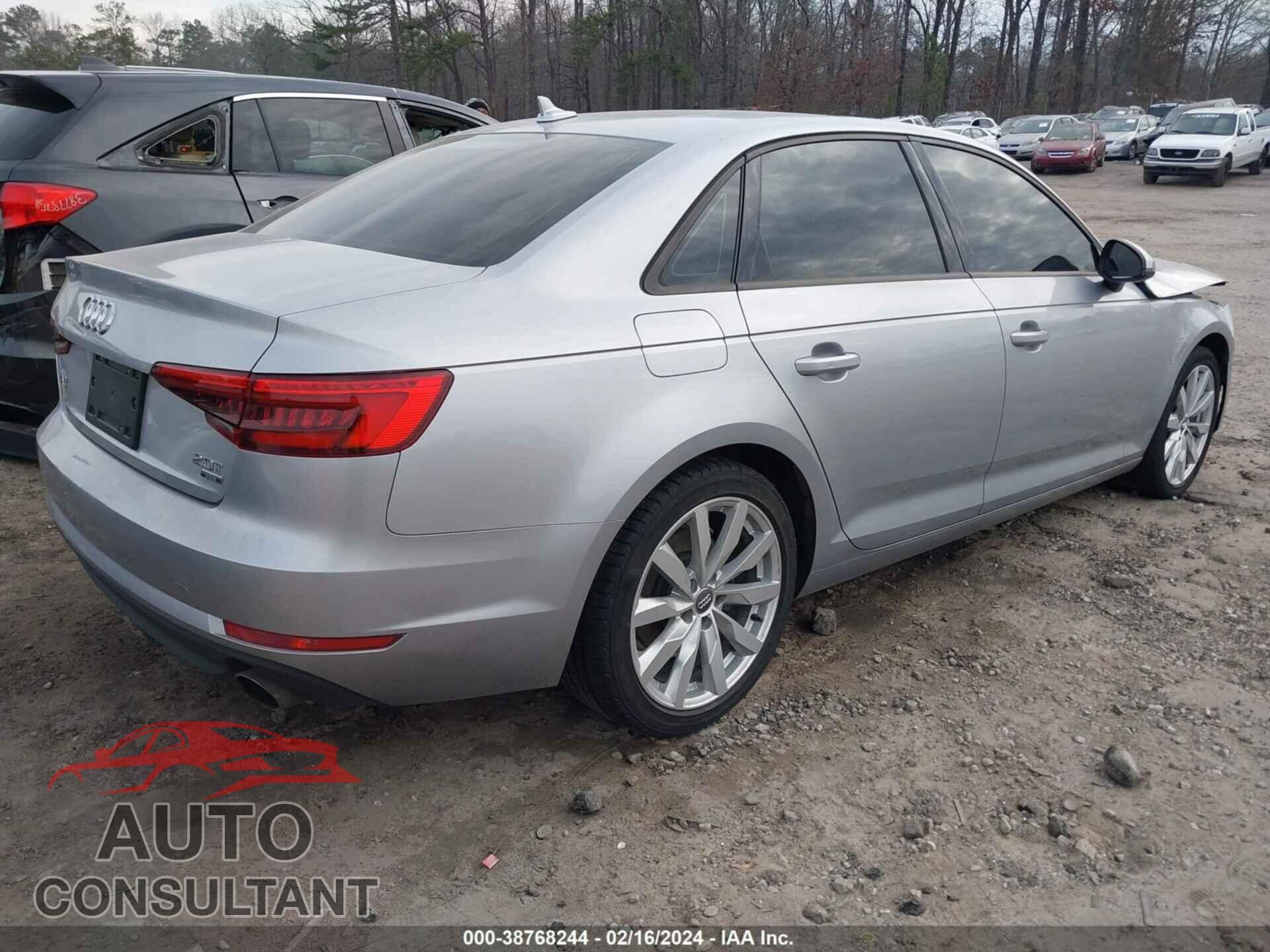 AUDI A4 2017 - WAUGMAF46HN045930