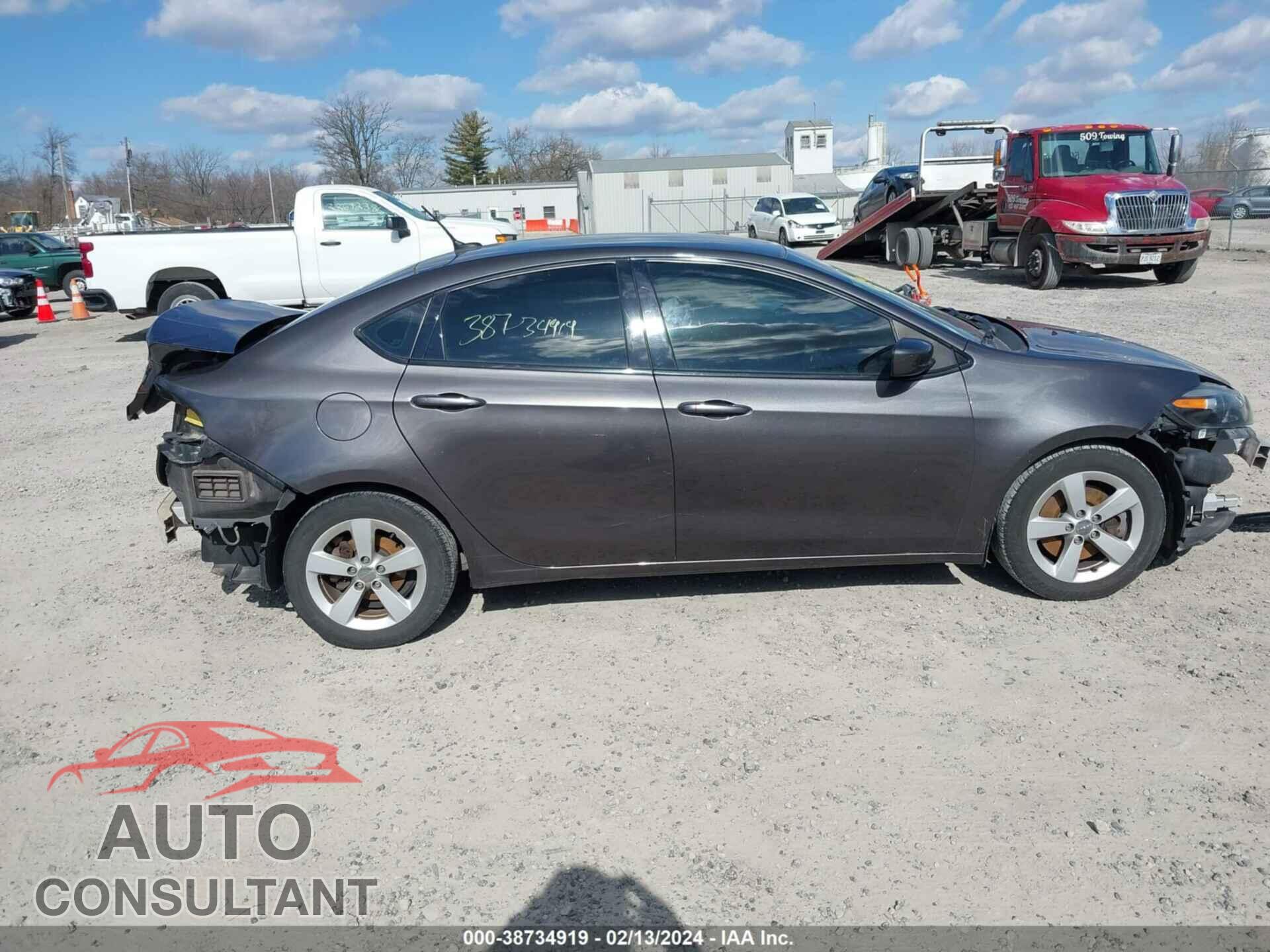 DODGE DART 2016 - 1C3CDFBB8GD563744