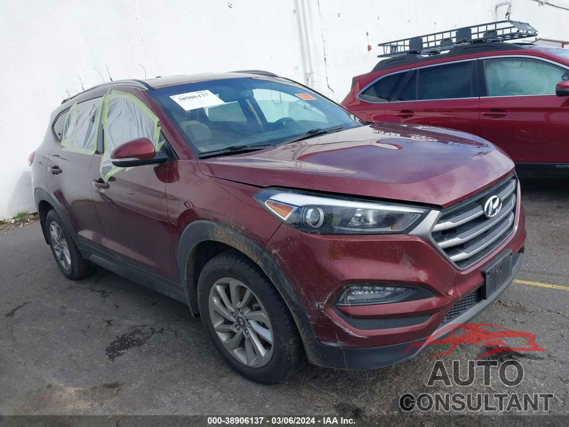 HYUNDAI TUCSON 2016 - KM8J33A25GU031109