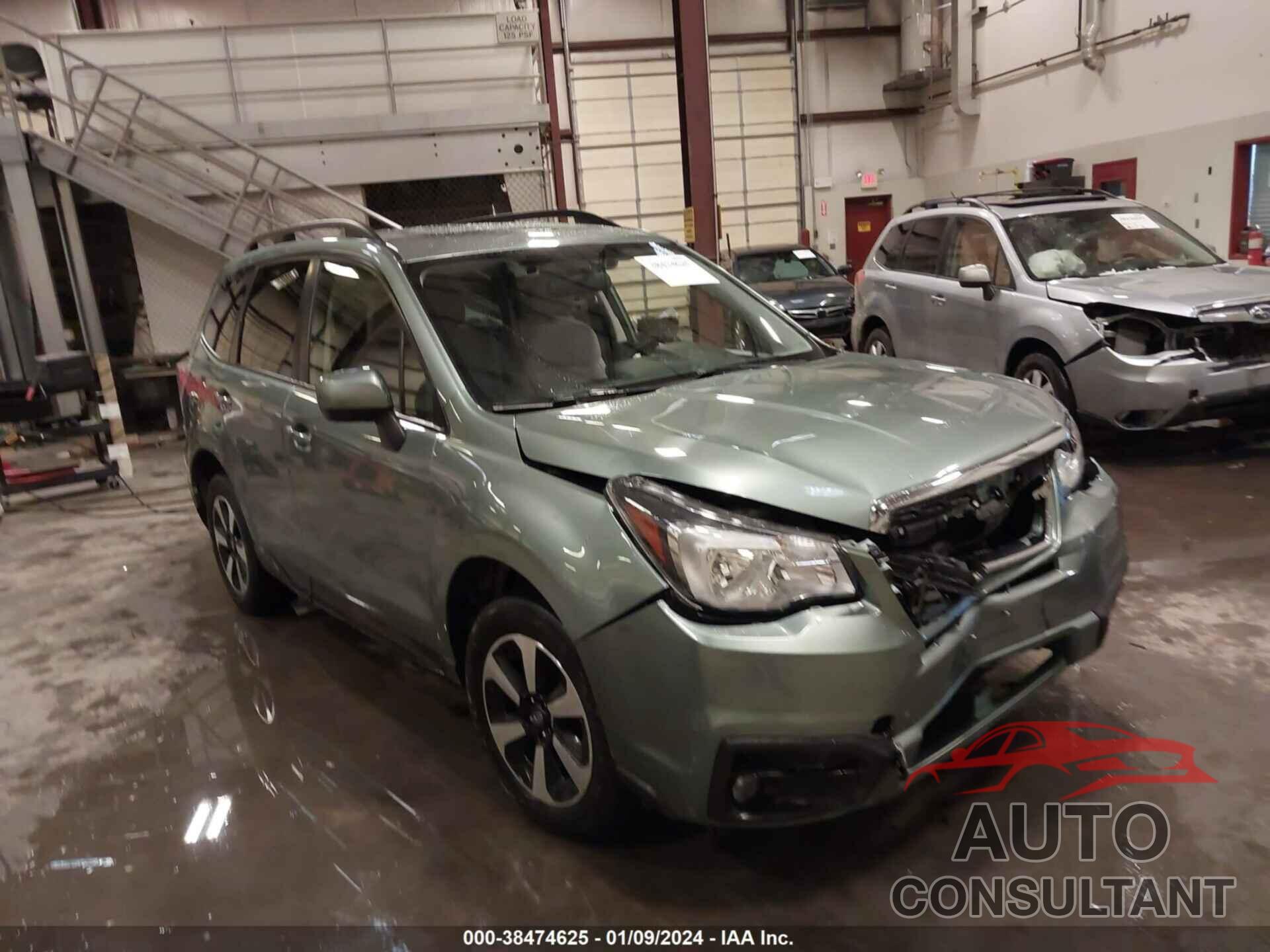 SUBARU FORESTER 2018 - JF2SJAGC4JH556828