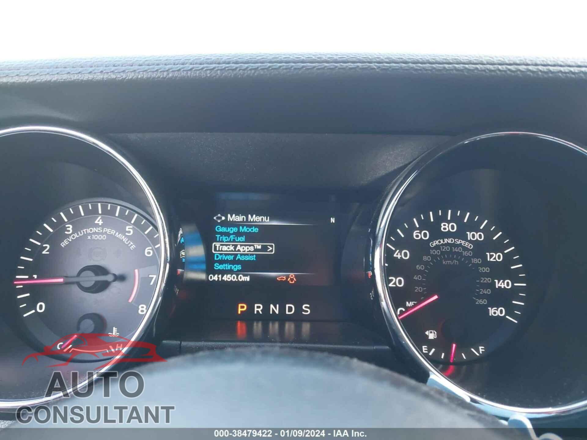 FORD MUSTANG 2017 - 1FA6P8AM5H5266608