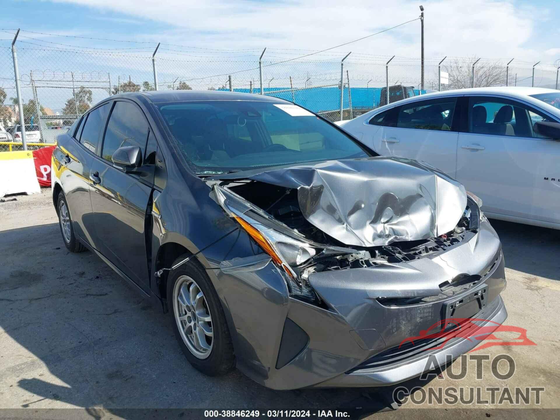 TOYOTA PRIUS 2017 - JTDKBRFU5H3540892