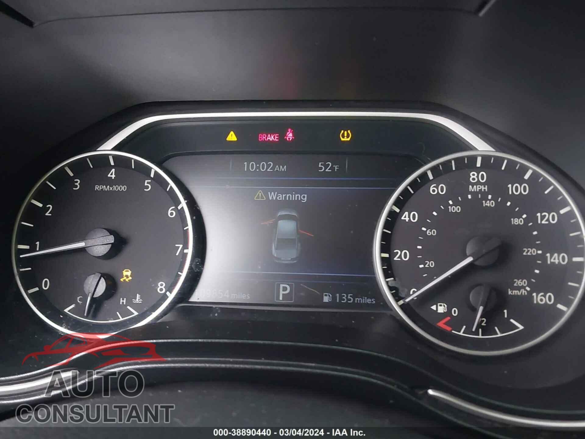 NISSAN MAXIMA 2016 - 1N4AA6AP6GC409666
