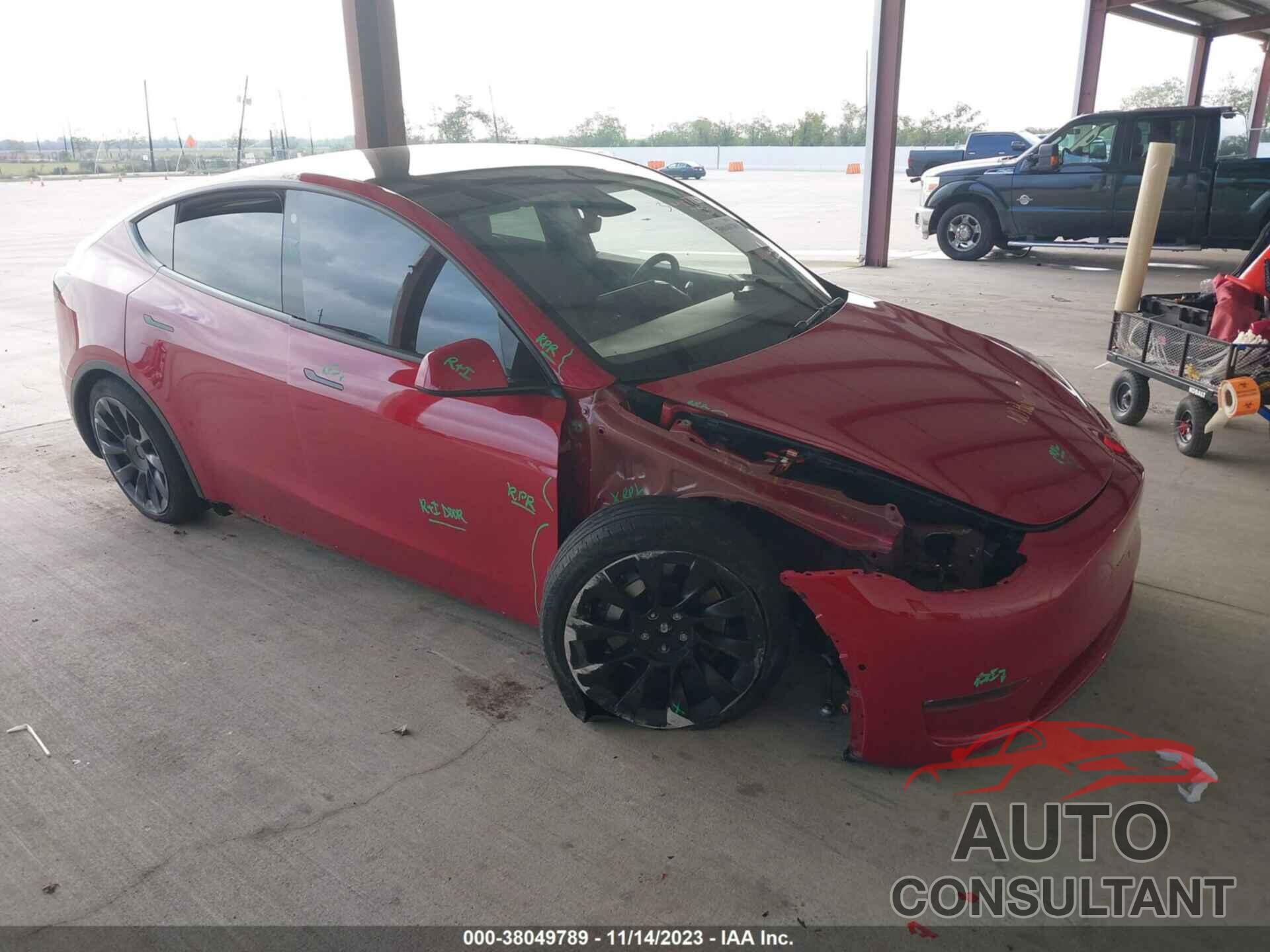 TESLA MODEL Y 2022 - 7SAYGDEE8NF424032
