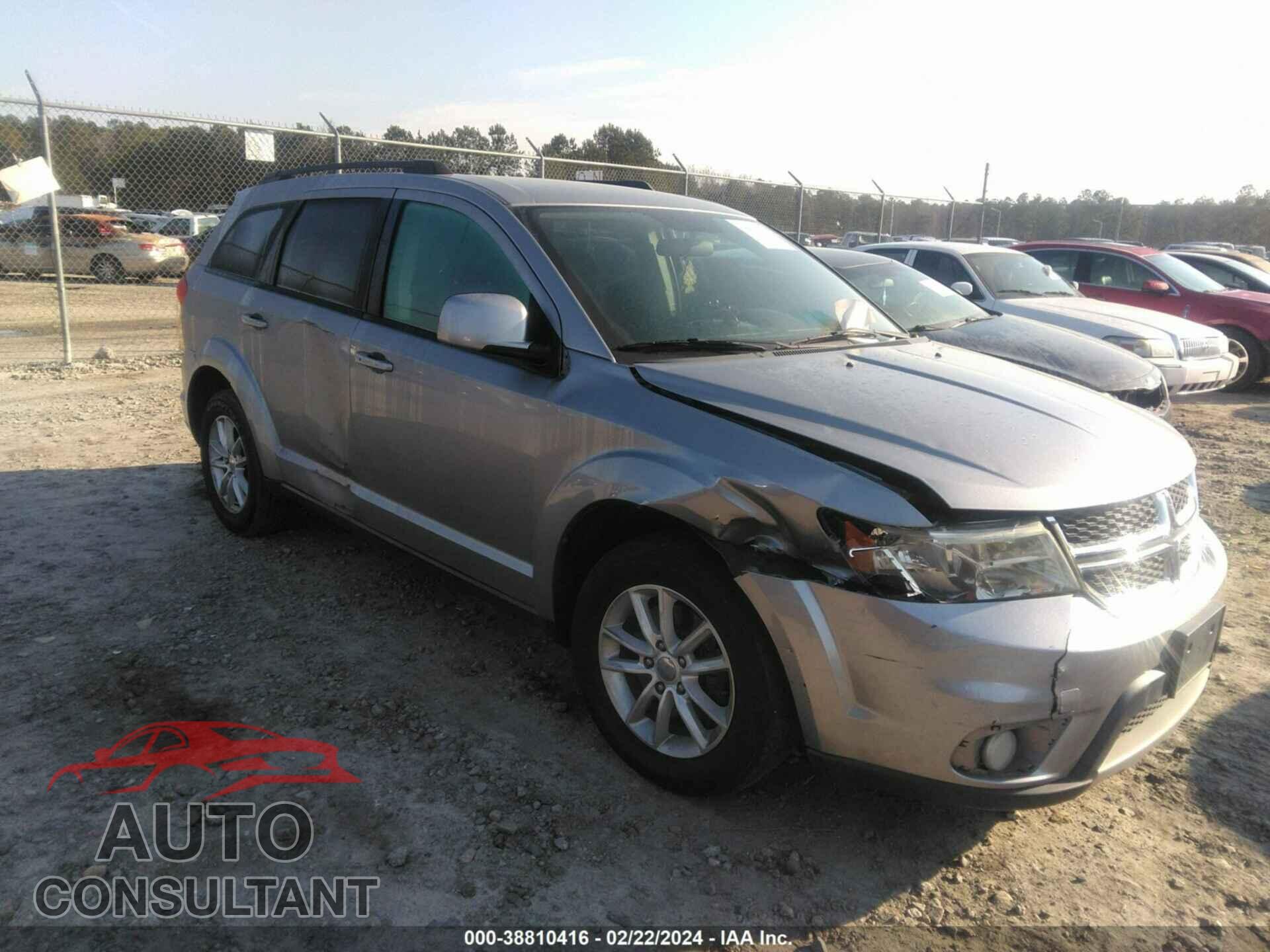 DODGE JOURNEY 2017 - 3C4PDCBG9HT527905