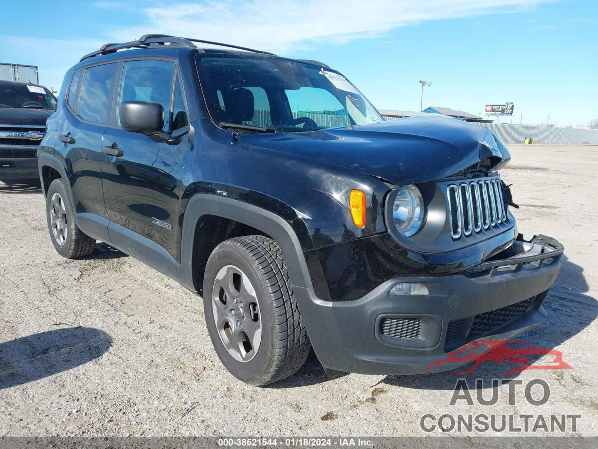 JEEP RENEGADE 2017 - ZACCJAAB9HPF78491