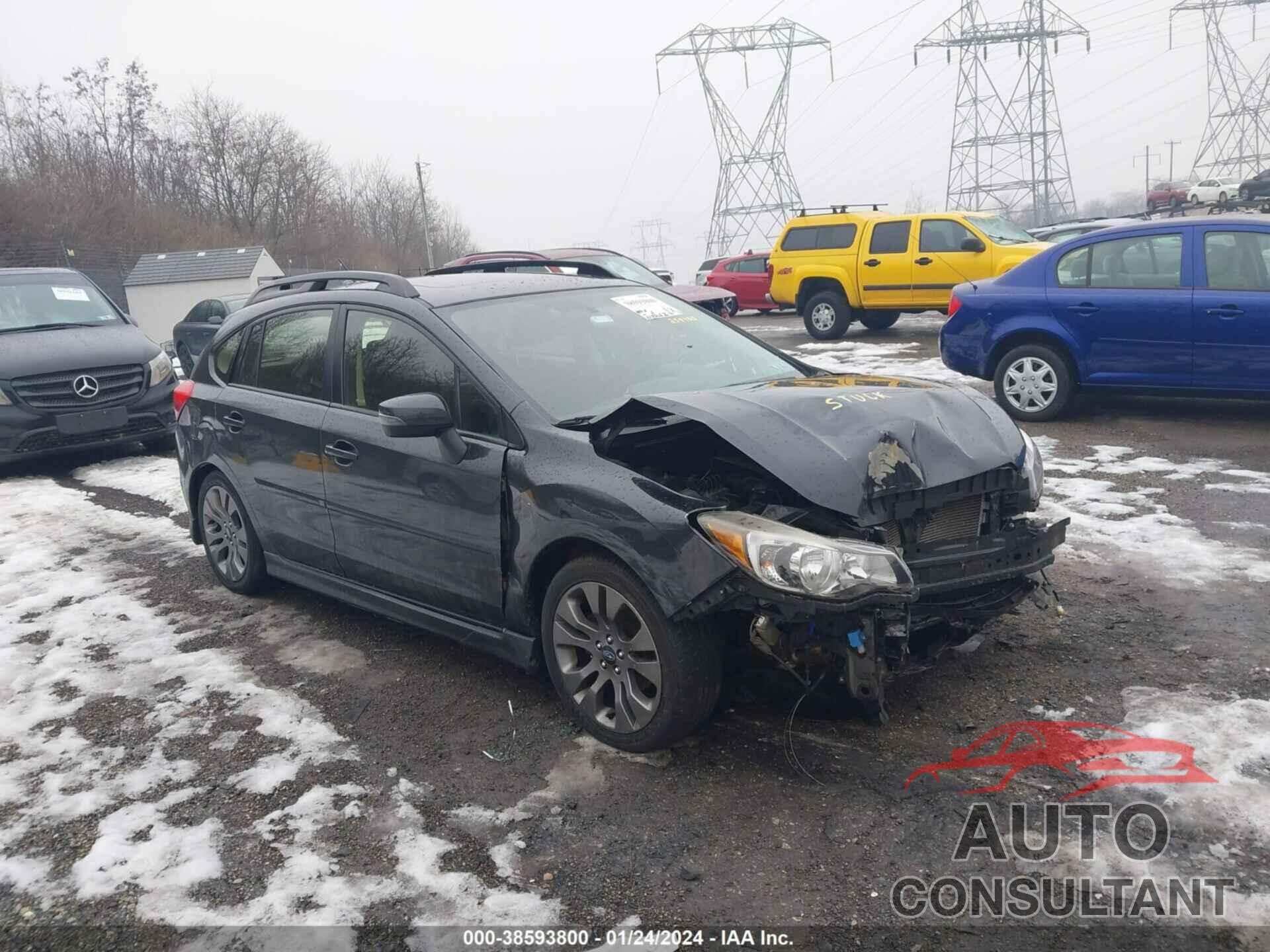 SUBARU IMPREZA 2016 - JF1GPAP67G8254980