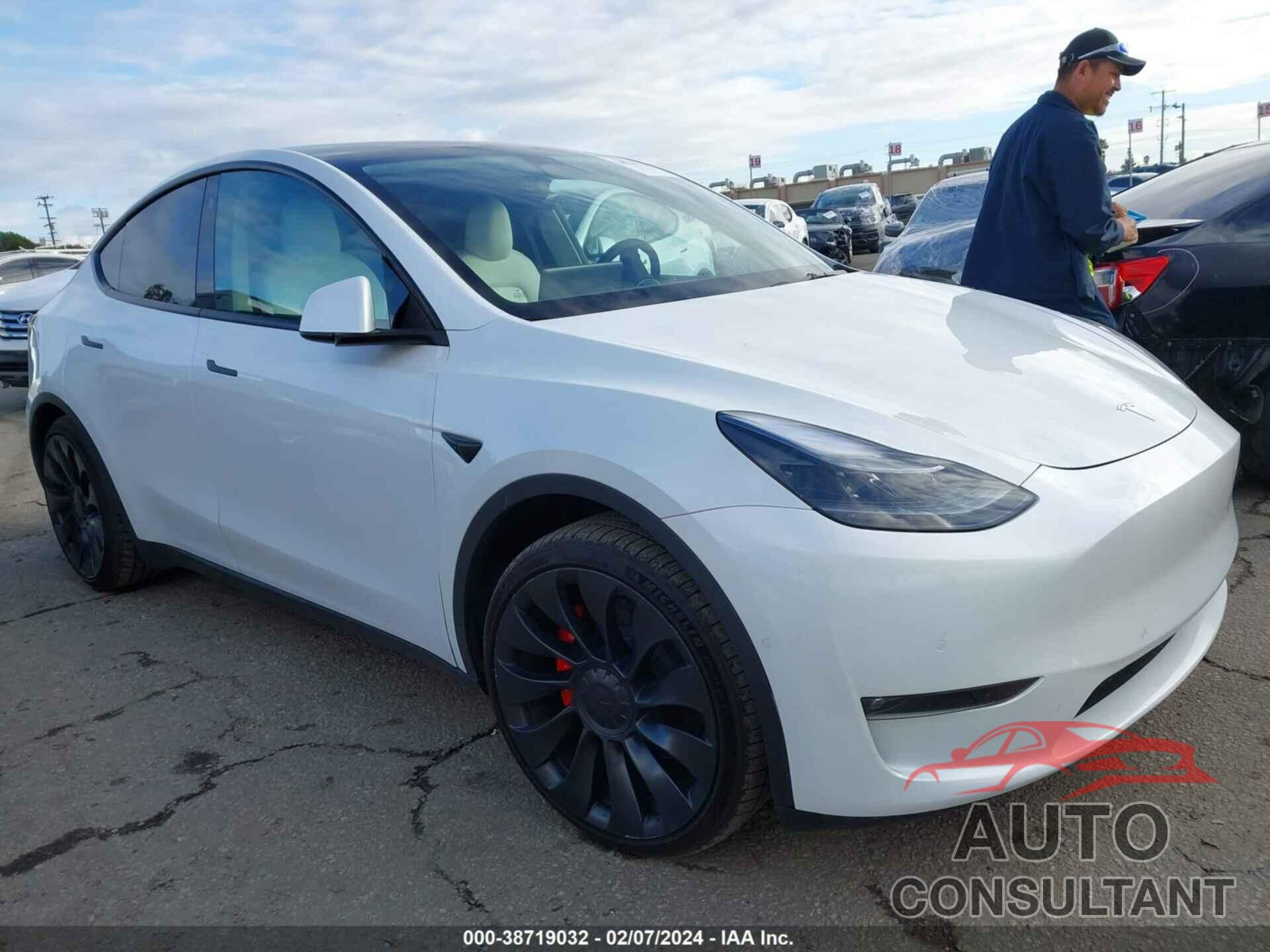 TESLA MODEL Y 2022 - 7SAYGDEF2NF532011