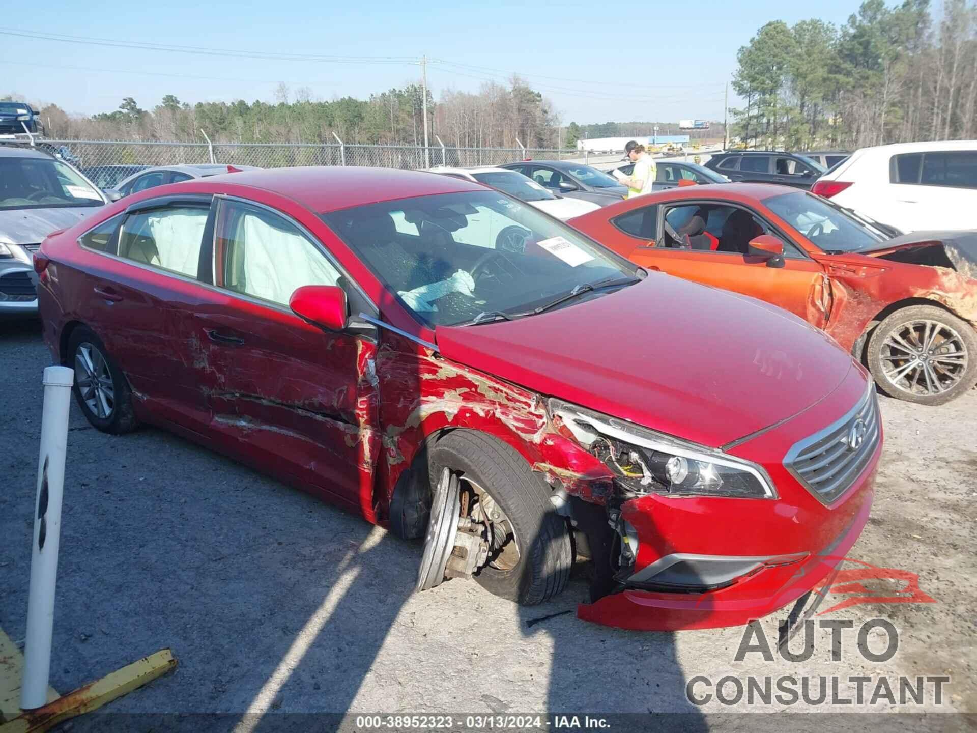 HYUNDAI SONATA 2017 - 5NPE24AF9HH541007