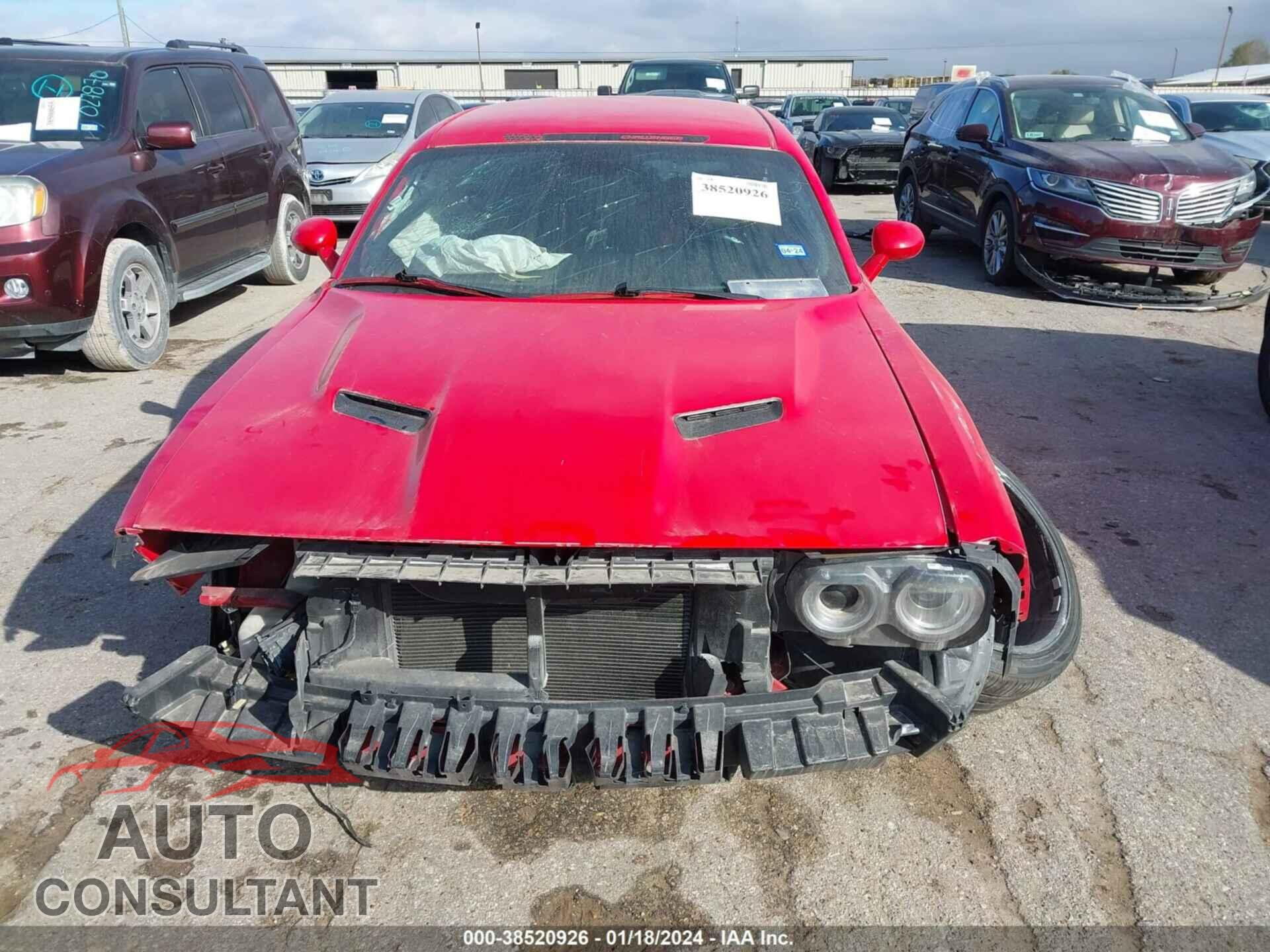 DODGE CHALLENGER 2018 - 2C3CDZAG2JH237446