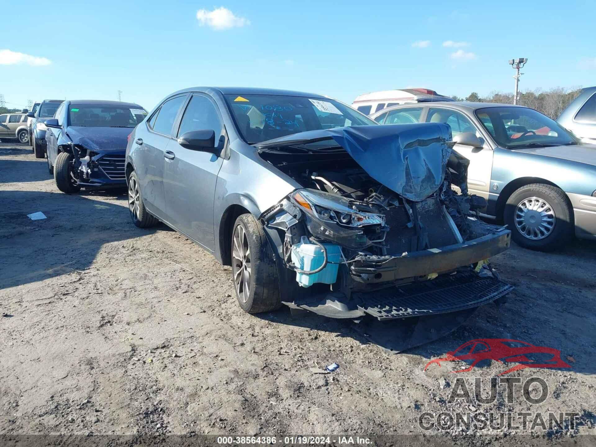 TOYOTA COROLLA 2018 - 2T1BURHE7JC017080