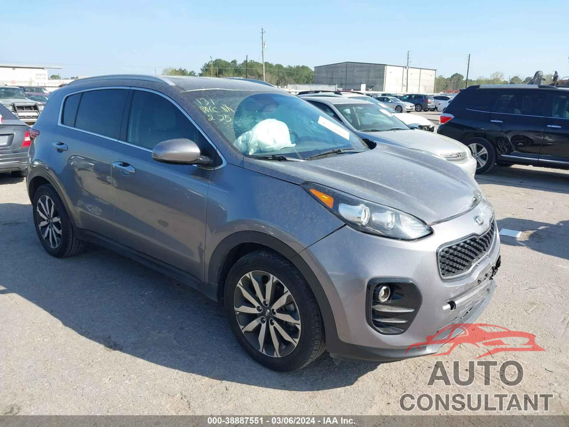 KIA SPORTAGE 2017 - KNDPN3AC4H7292409