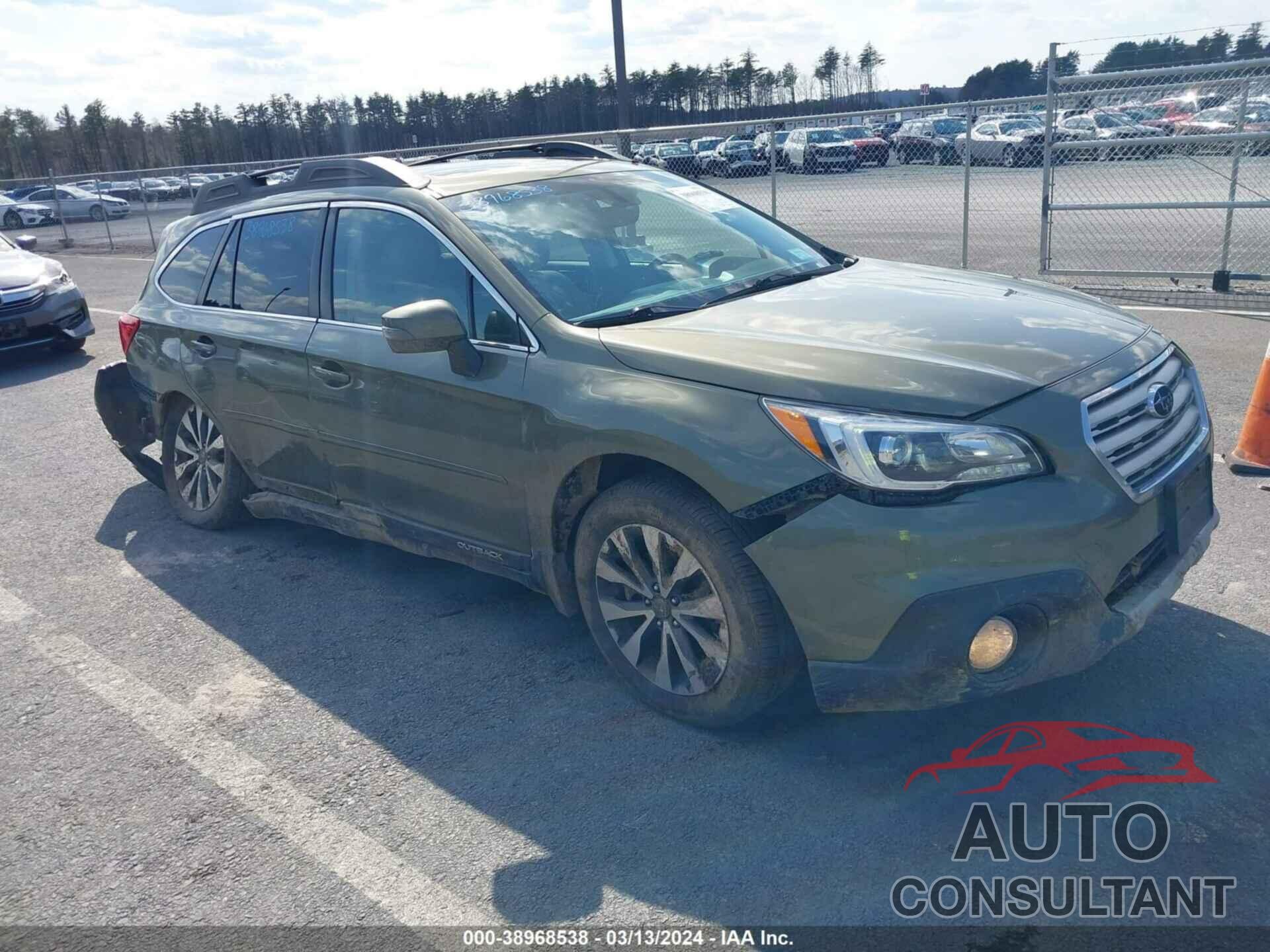 SUBARU OUTBACK 2017 - 4S4BSANC8H3432305