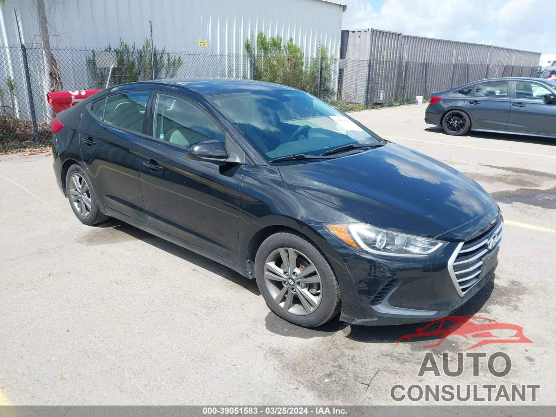 HYUNDAI ELANTRA 2017 - 5NPD84LF2HH000498