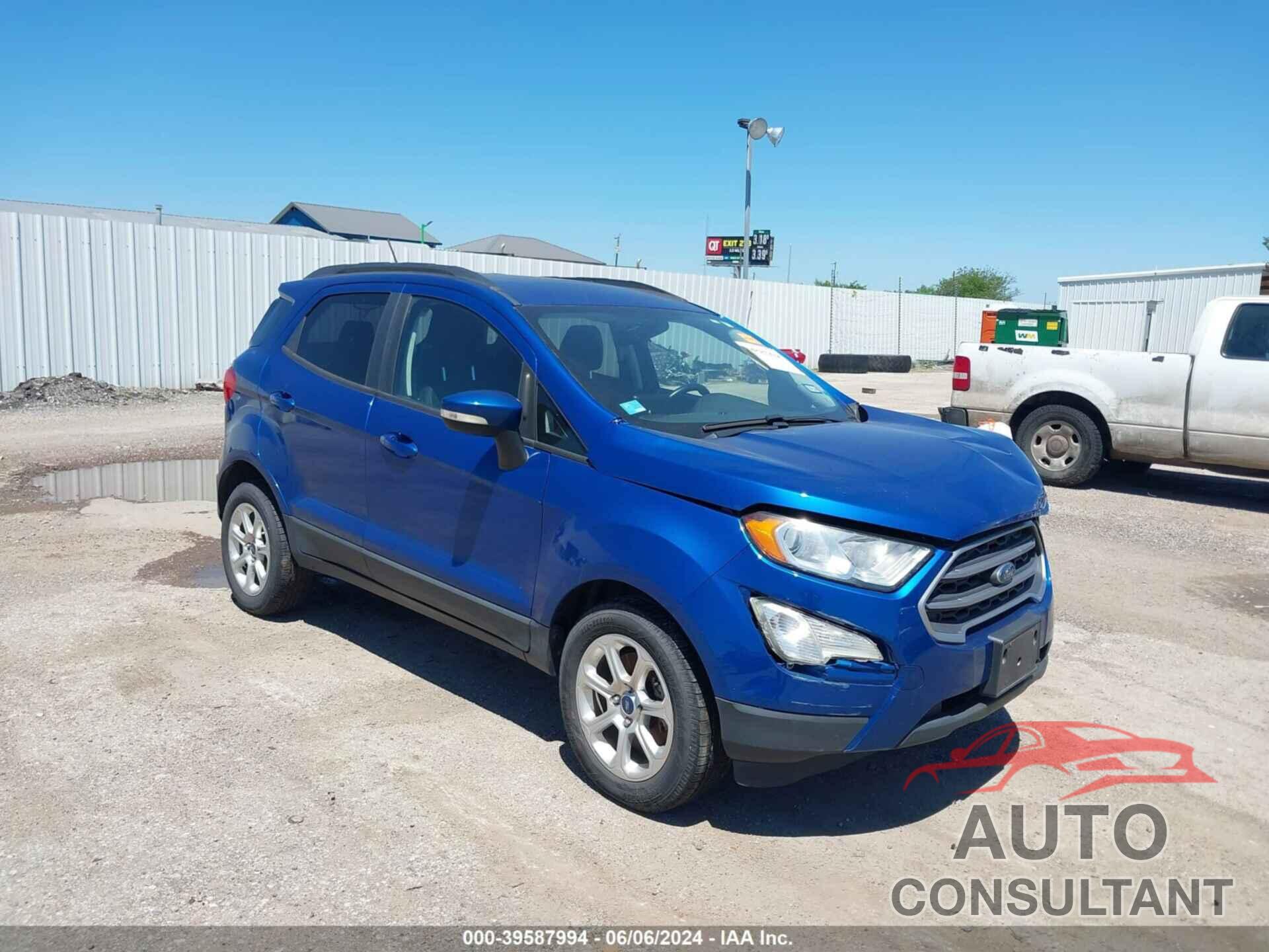 FORD ECOSPORT 2020 - MAJ3S2GE3LC314206