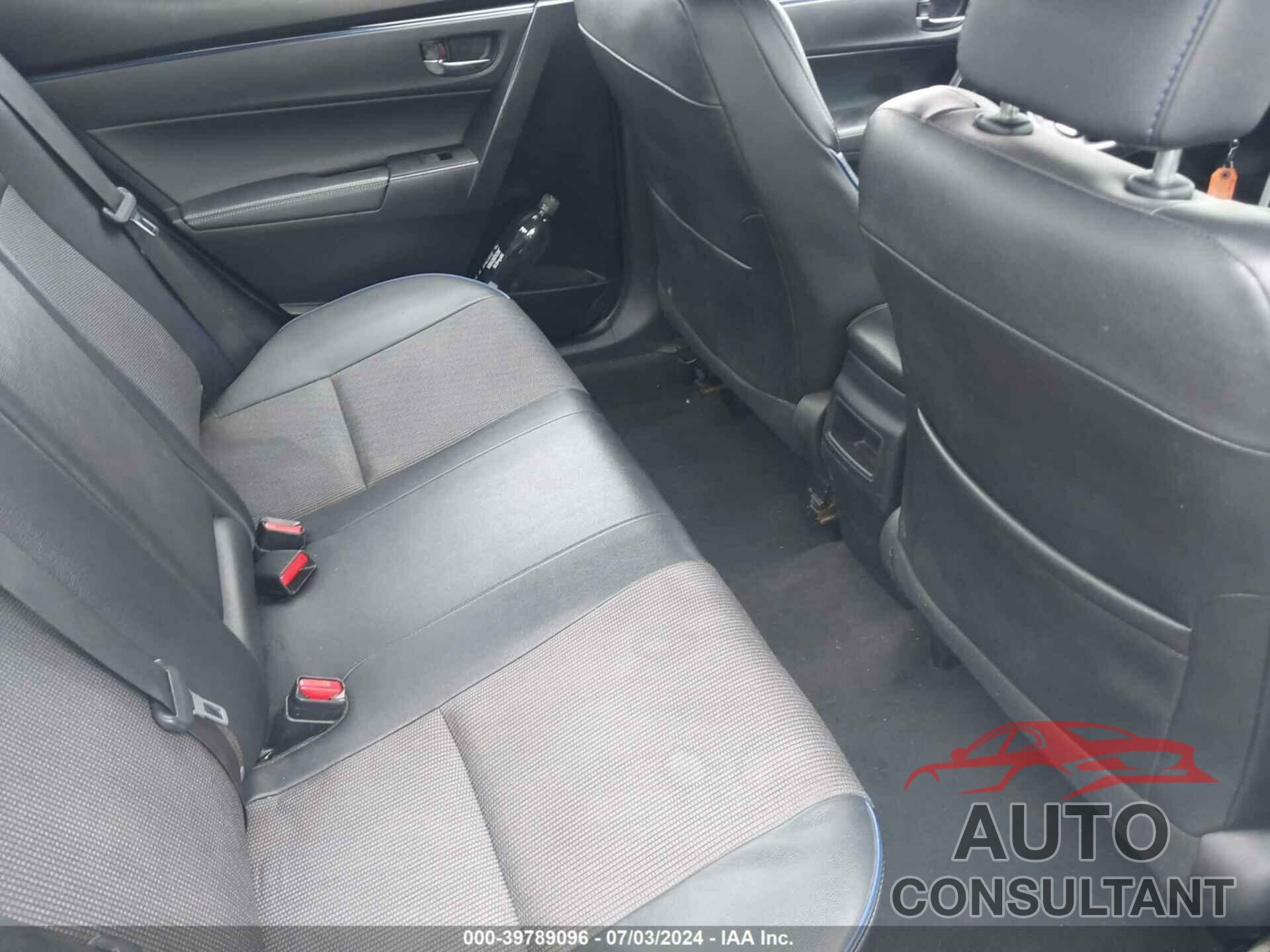 TOYOTA COROLLA 2019 - 2T1BURHE2KC194511