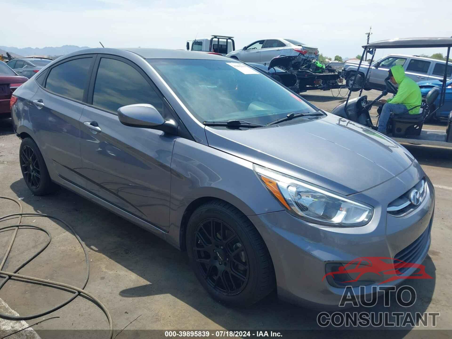 HYUNDAI ACCENT 2016 - KMHCT4AE8GU105325