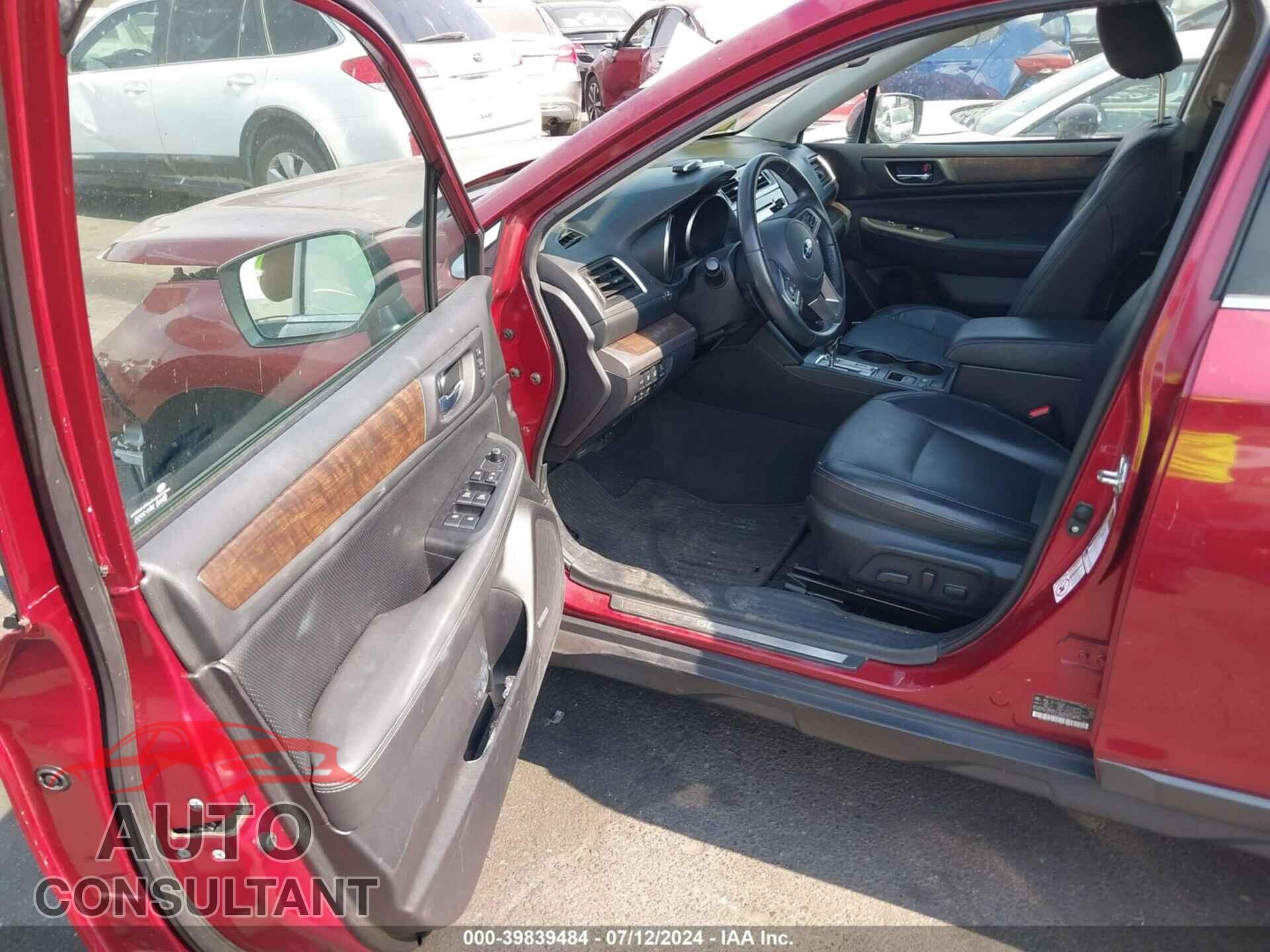 SUBARU OUTBACK 2016 - 4S4BSANC8G3213844
