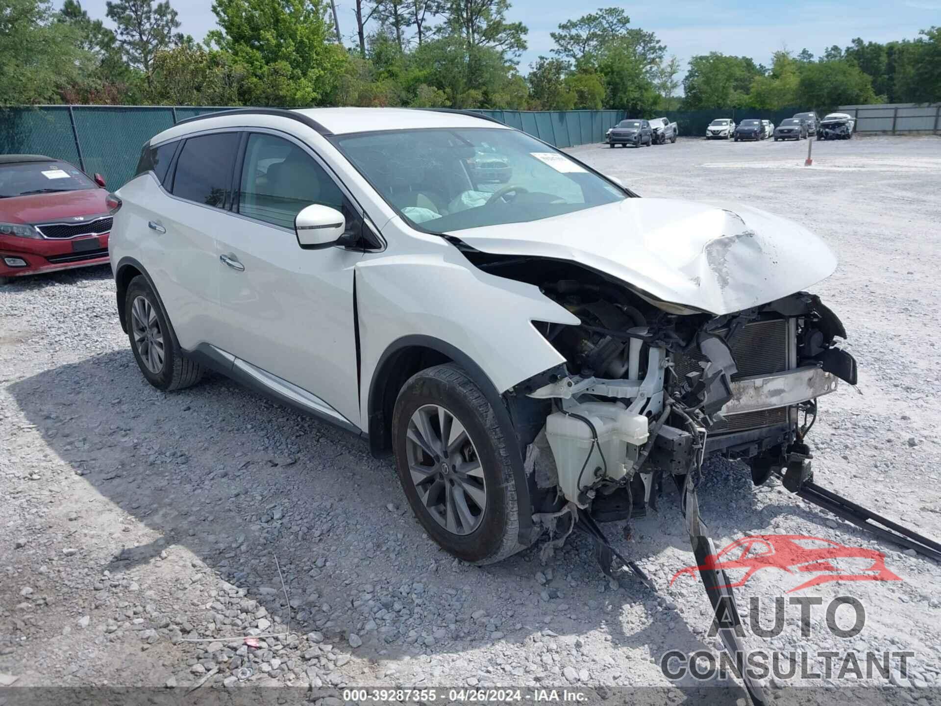 NISSAN MURANO 2016 - 5N1AZ2MG9GN150890