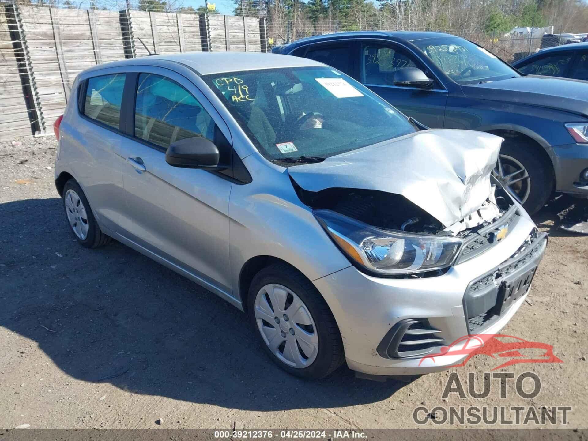 CHEVROLET SPARK 2018 - KL8CB6SA6JC483180