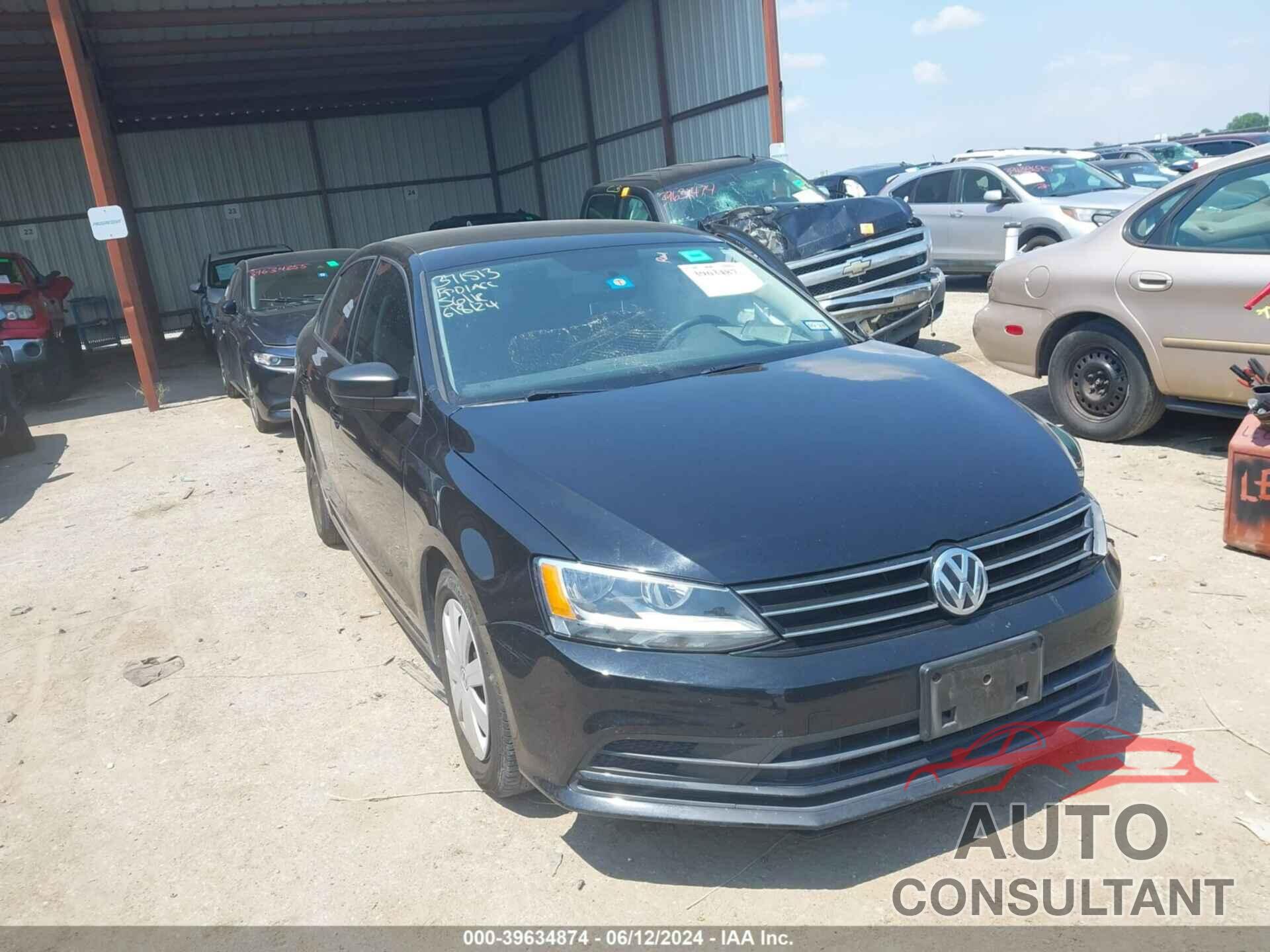 VOLKSWAGEN JETTA 2016 - 3VW267AJ9GM413417