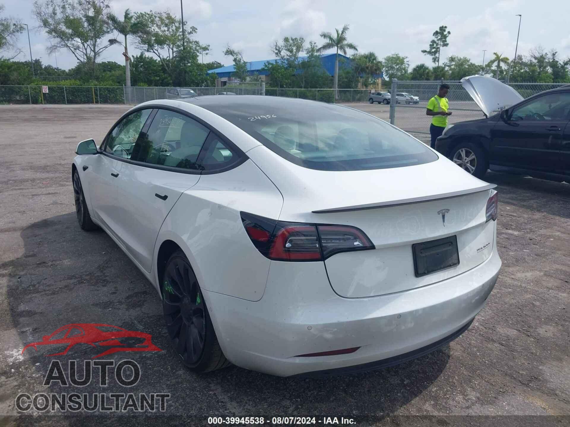 TESLA MODEL 3 2021 - 5YJ3E1EC3MF849778