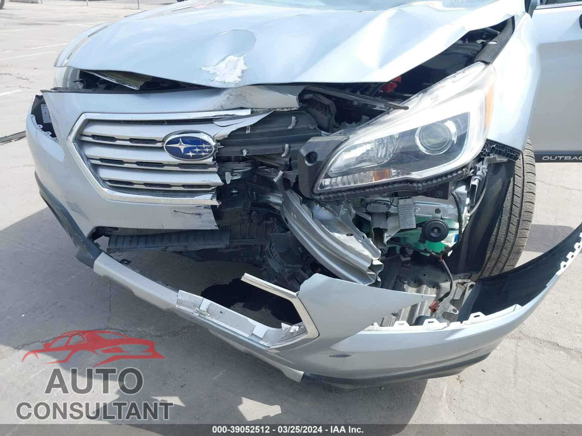 SUBARU OUTBACK 2017 - 4S4BSENC8H3324399