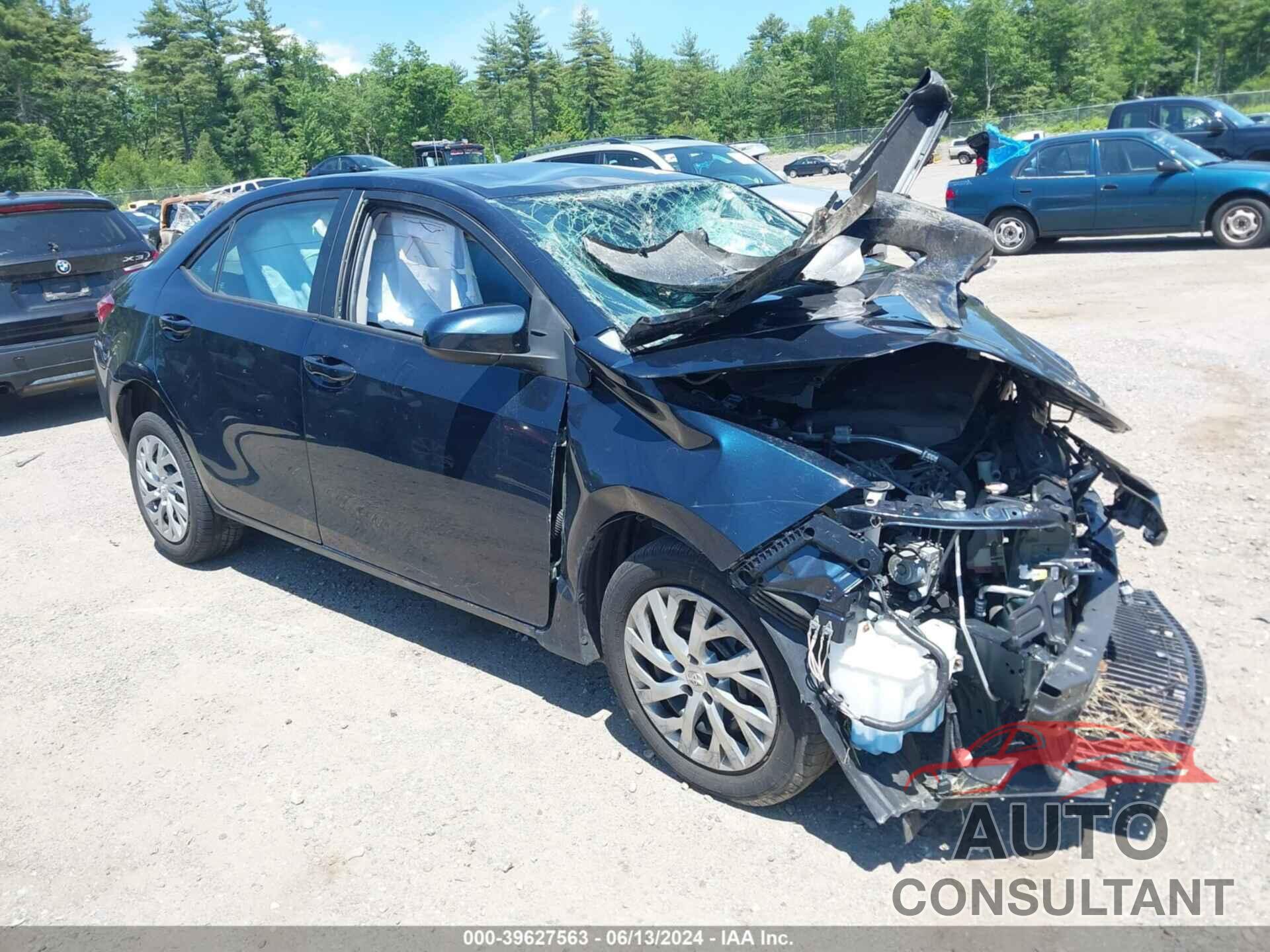 TOYOTA COROLLA 2019 - 2T1BURHEXKC195955