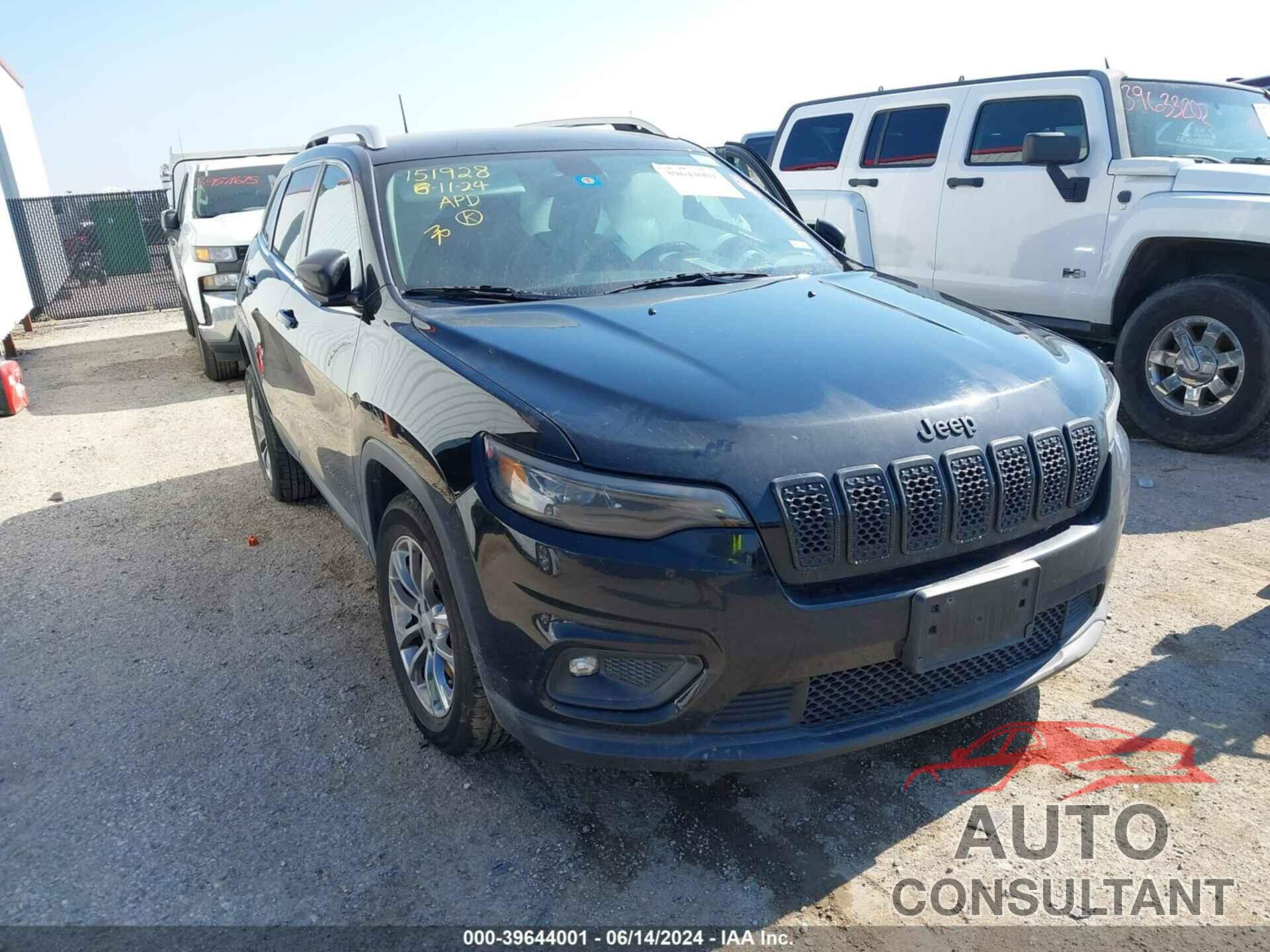 JEEP CHEROKEE 2019 - 1C4PJLLB9KD184084