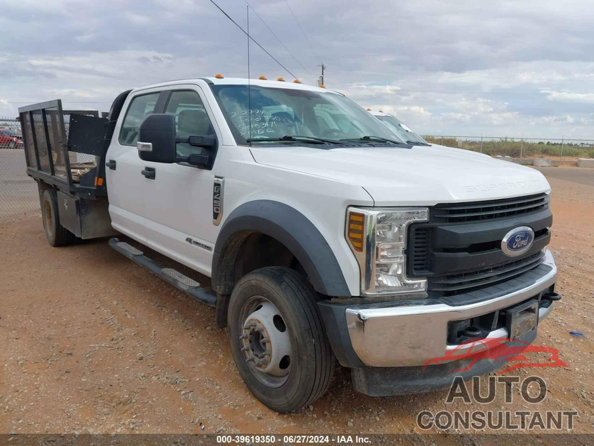 FORD F-450 CHASSIS 2019 - 1FD0W4HT2KEF03471