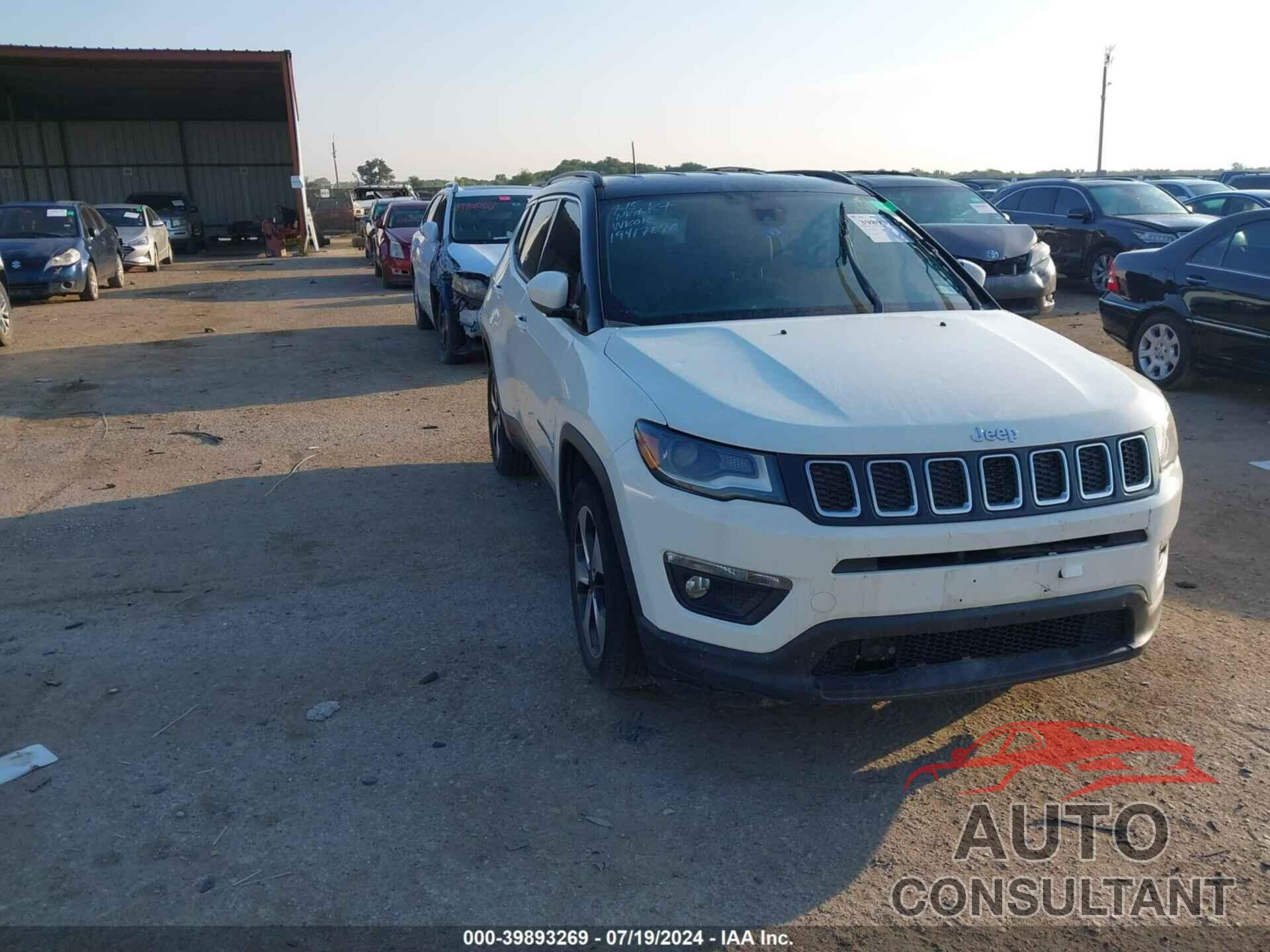 JEEP COMPASS 2018 - 3C4NJCBB0JT124356