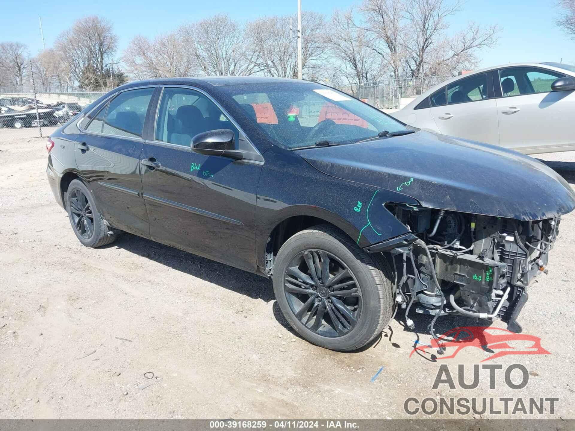 TOYOTA CAMRY 2017 - 4T1BF1FK1HU622189