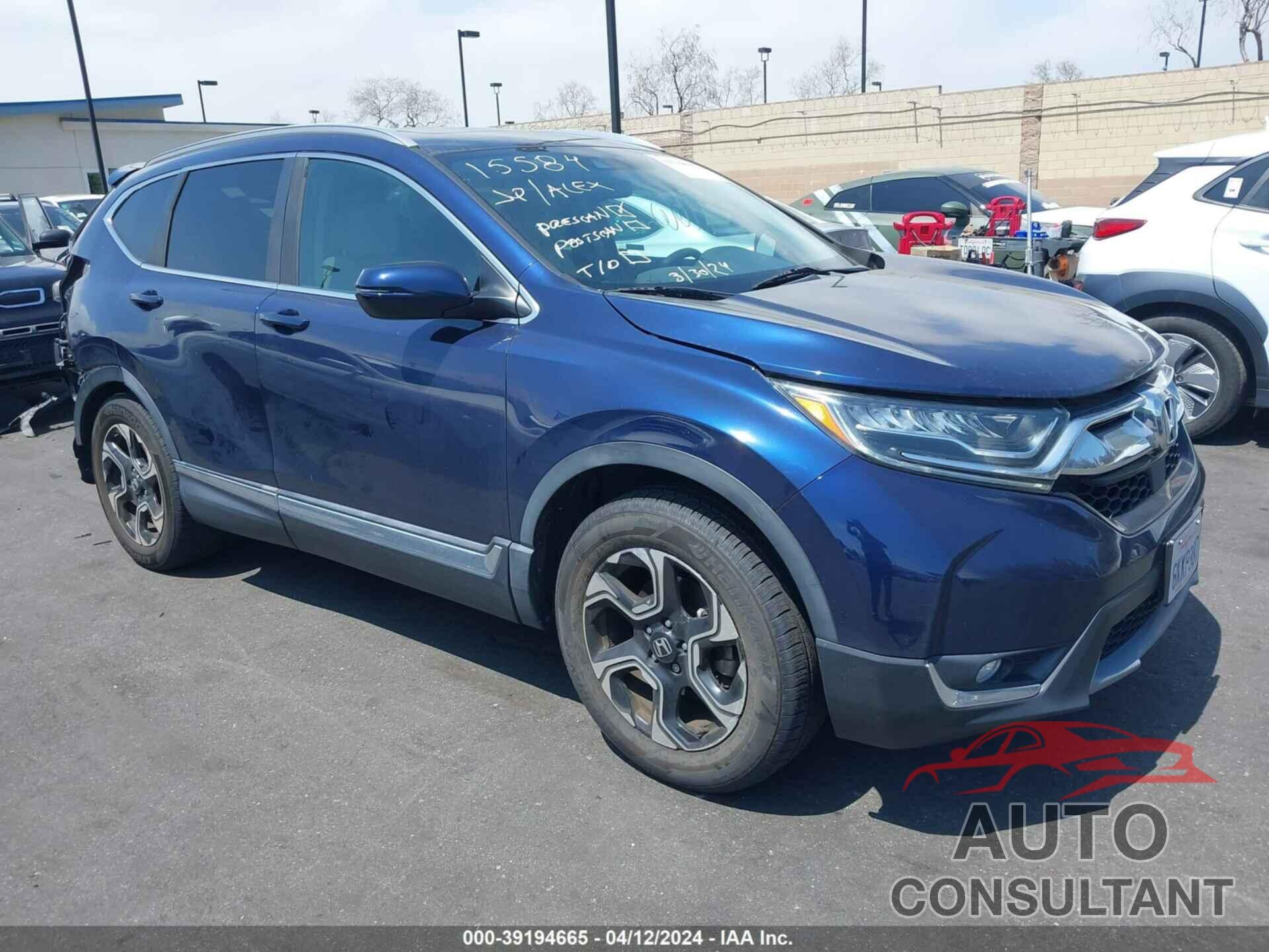 HONDA CR-V 2019 - 5J6RW1H95KL002448