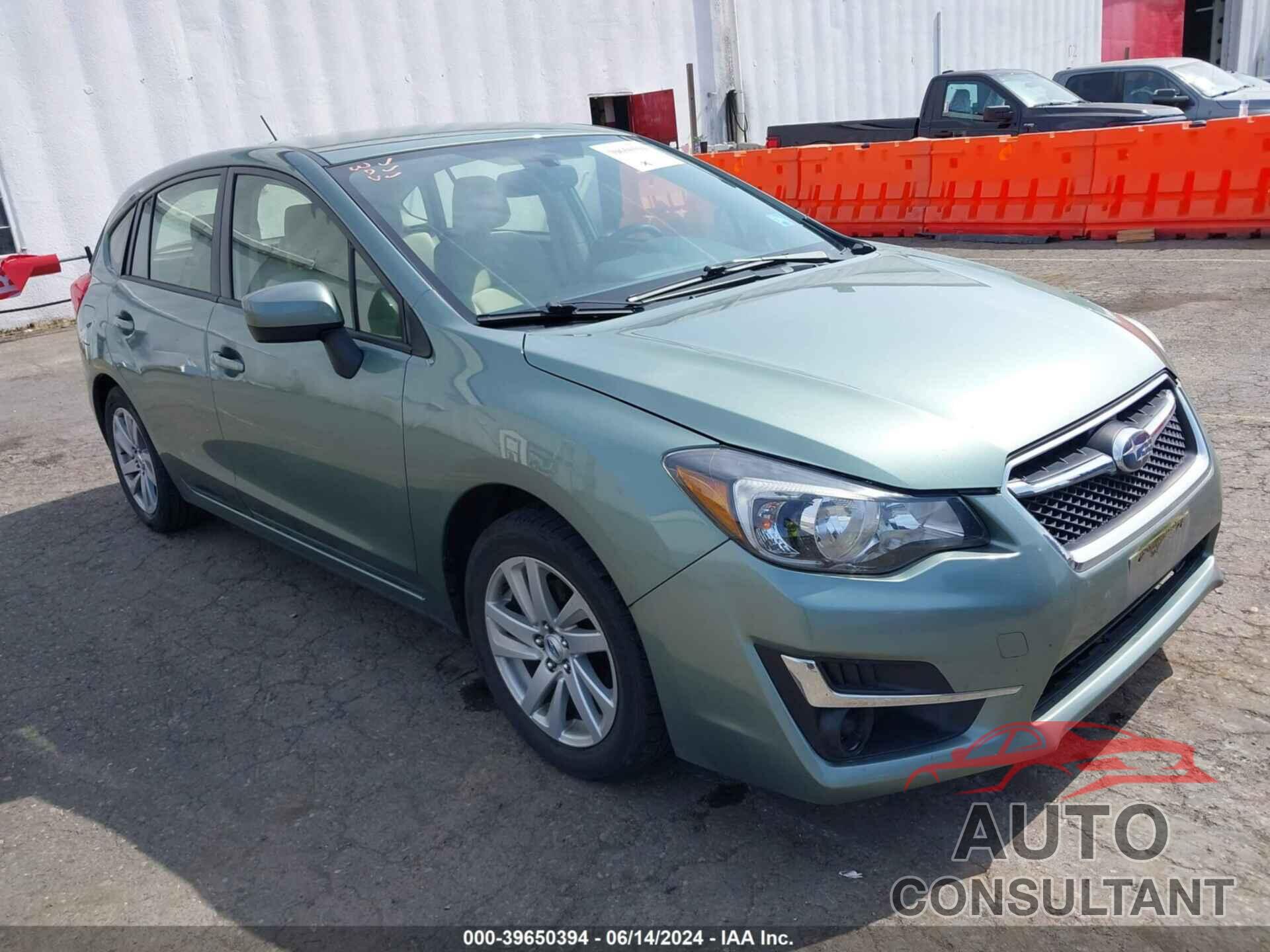 SUBARU IMPREZA 2016 - JF1GPAB64GH350170