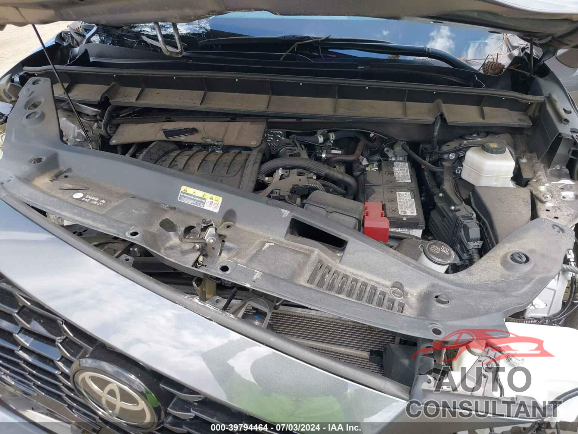 TOYOTA HIGHLANDER 2023 - 5TDKDRAH8PS027444