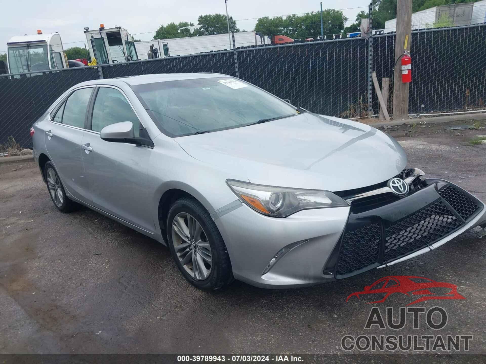 TOYOTA CAMRY 2017 - 4T1BF1FK0HU747555