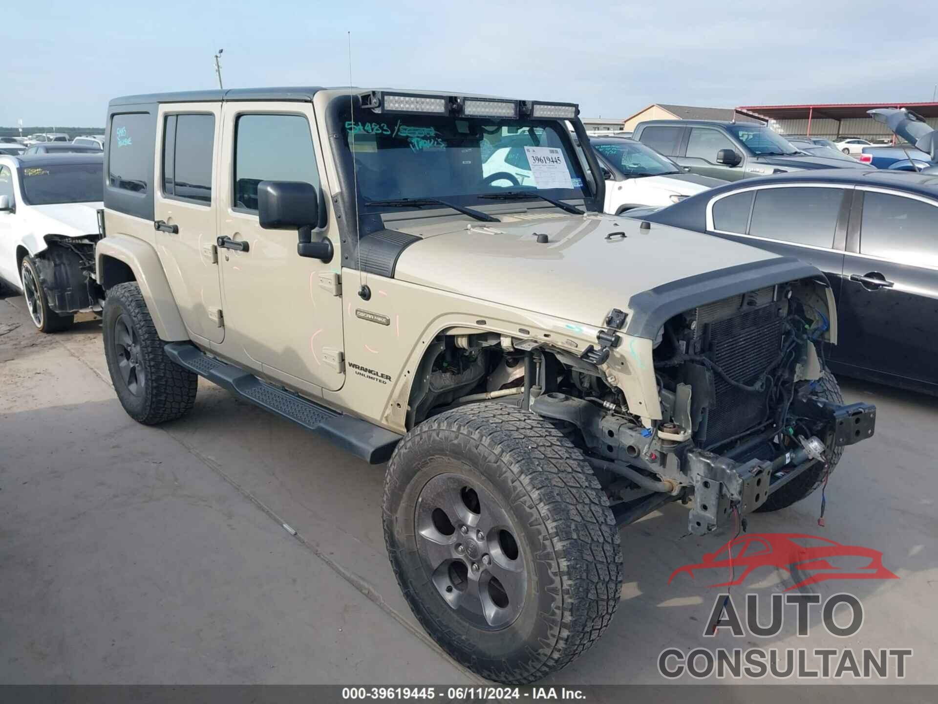JEEP WRANGLER UNLIMITED 2017 - 1C4BJWDG2HL563237