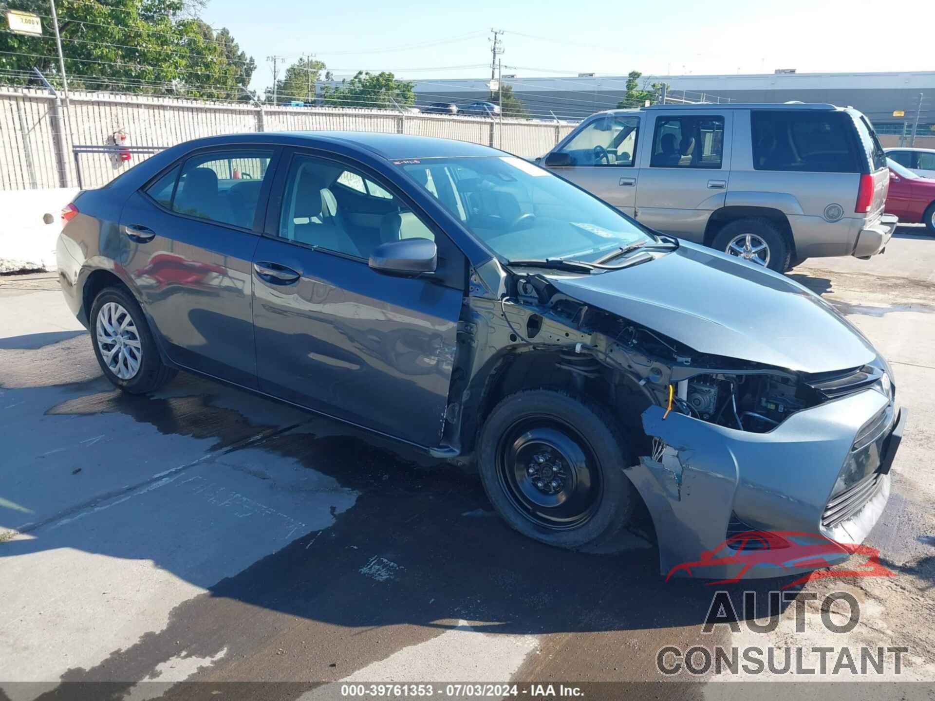 TOYOTA COROLLA 2017 - 2T1BURHE3HC824299