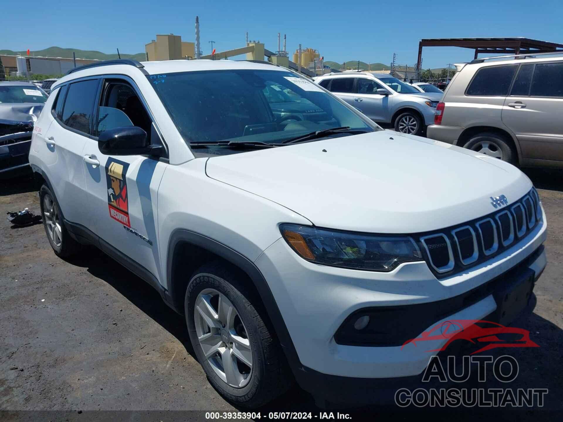 JEEP COMPASS 2022 - 3C4NJCBB5NT150568